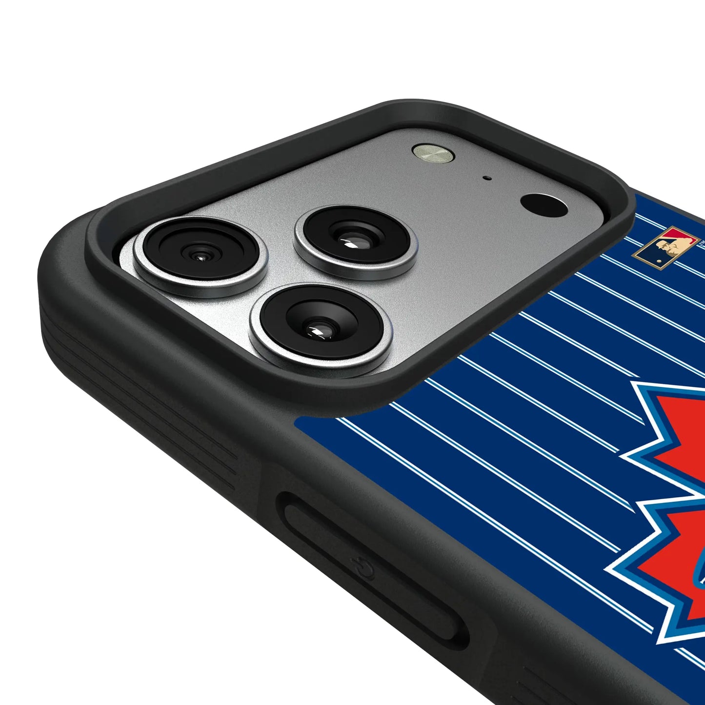 Toronto Blue Jays 1997-2002 - Cooperstown Collection Pinstripe Bump Phone Case for Apple iPhone