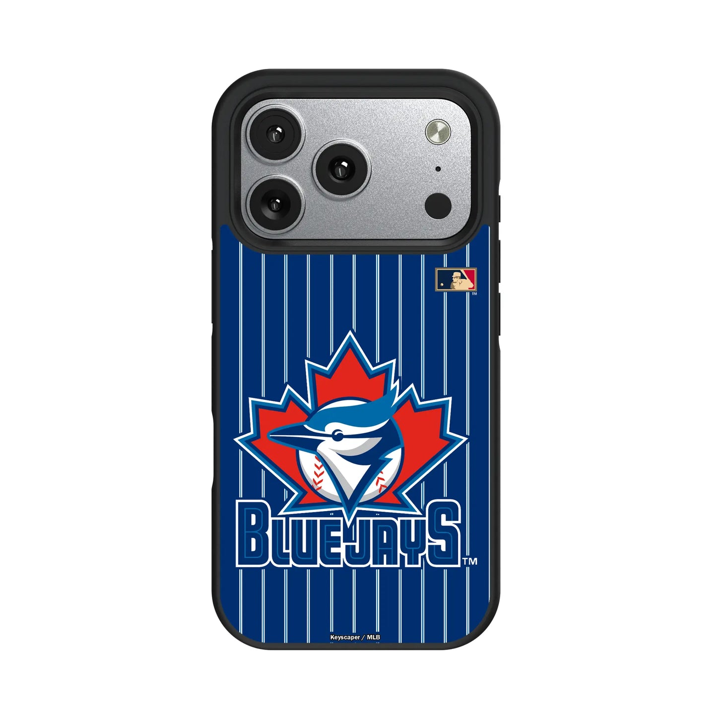 Toronto Blue Jays 1997-2002 - Cooperstown Collection Pinstripe Bump Phone Case for Apple iPhone