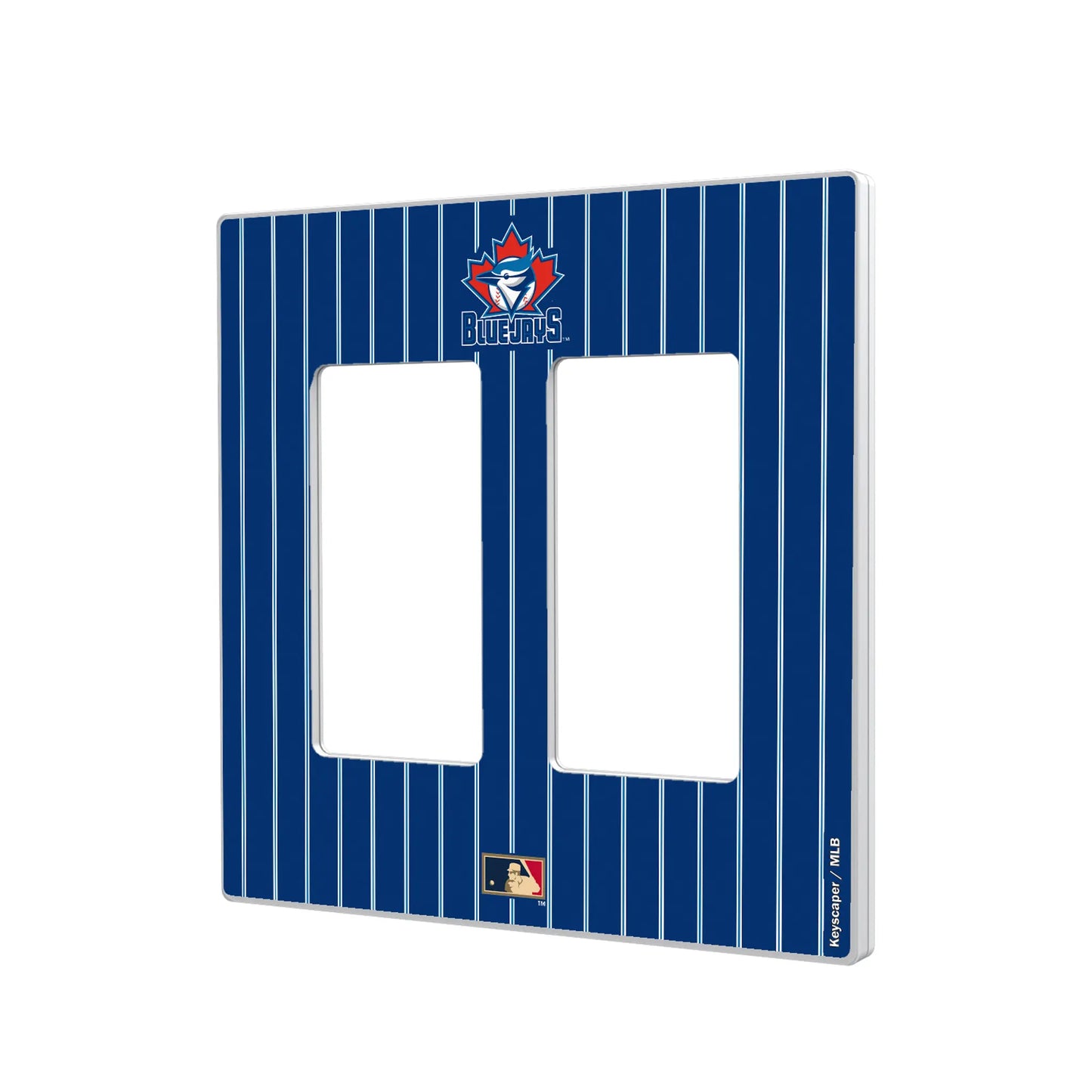 Toronto Blue Jays 1997-2002 - Cooperstown Collection Pinstripe Hidden-Screw Light Switch Plate