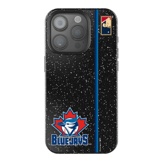 Toronto Blue Jays 1997-2002 - Cooperstown Collection Sidebar Black Bling Phone Case for Apple iPhone