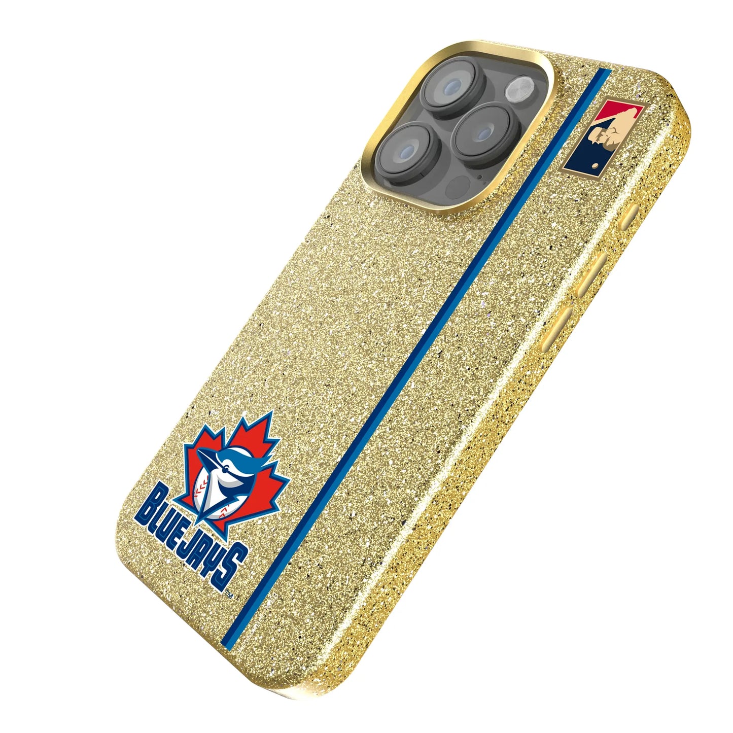 Toronto Blue Jays 1997-2002 - Cooperstown Collection Sidebar Bling Phone Case for Apple iPhone