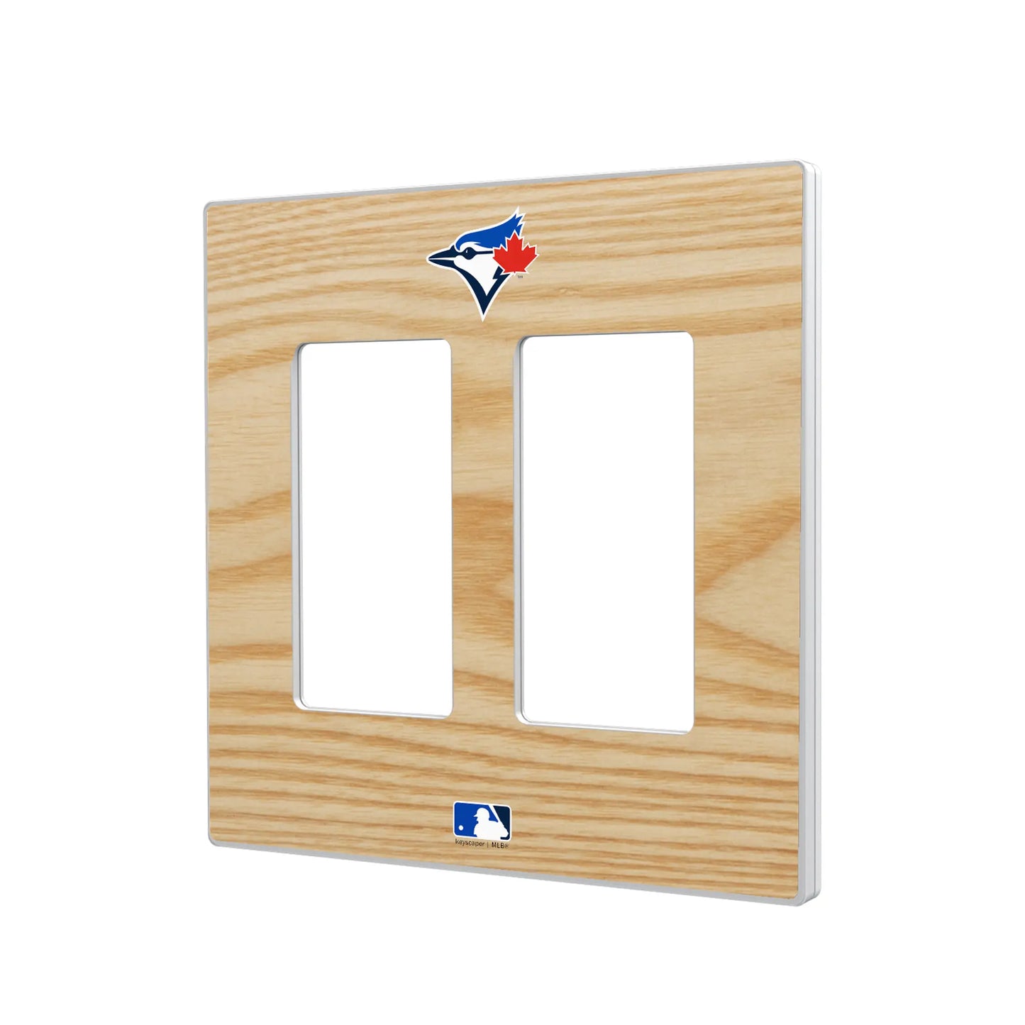 Toronto Blue Jays Baseball Bat Hidden-Screw Light Switch Plate