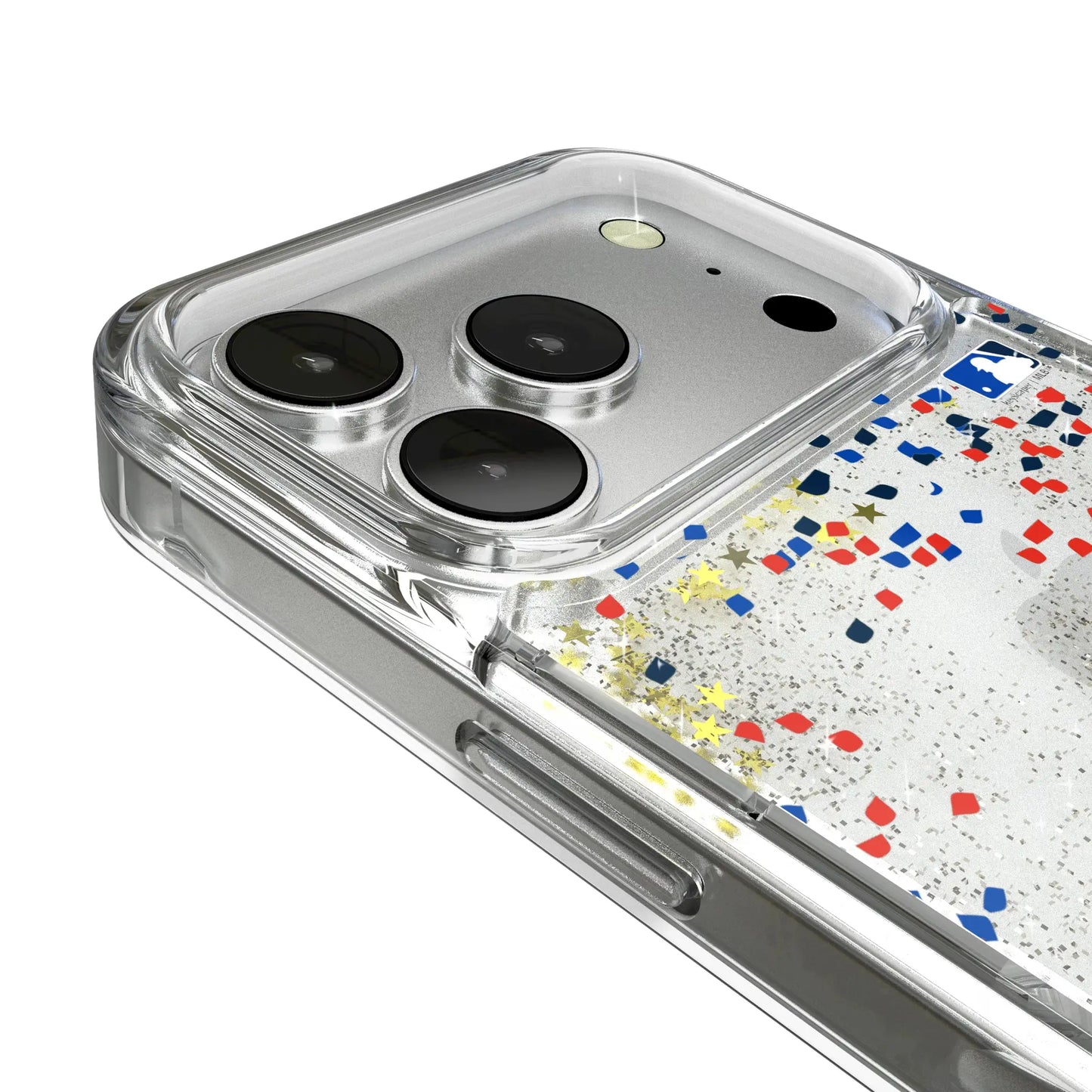 Toronto Blue Jays Confetti Glitter Phone Case for Apple iPhone
