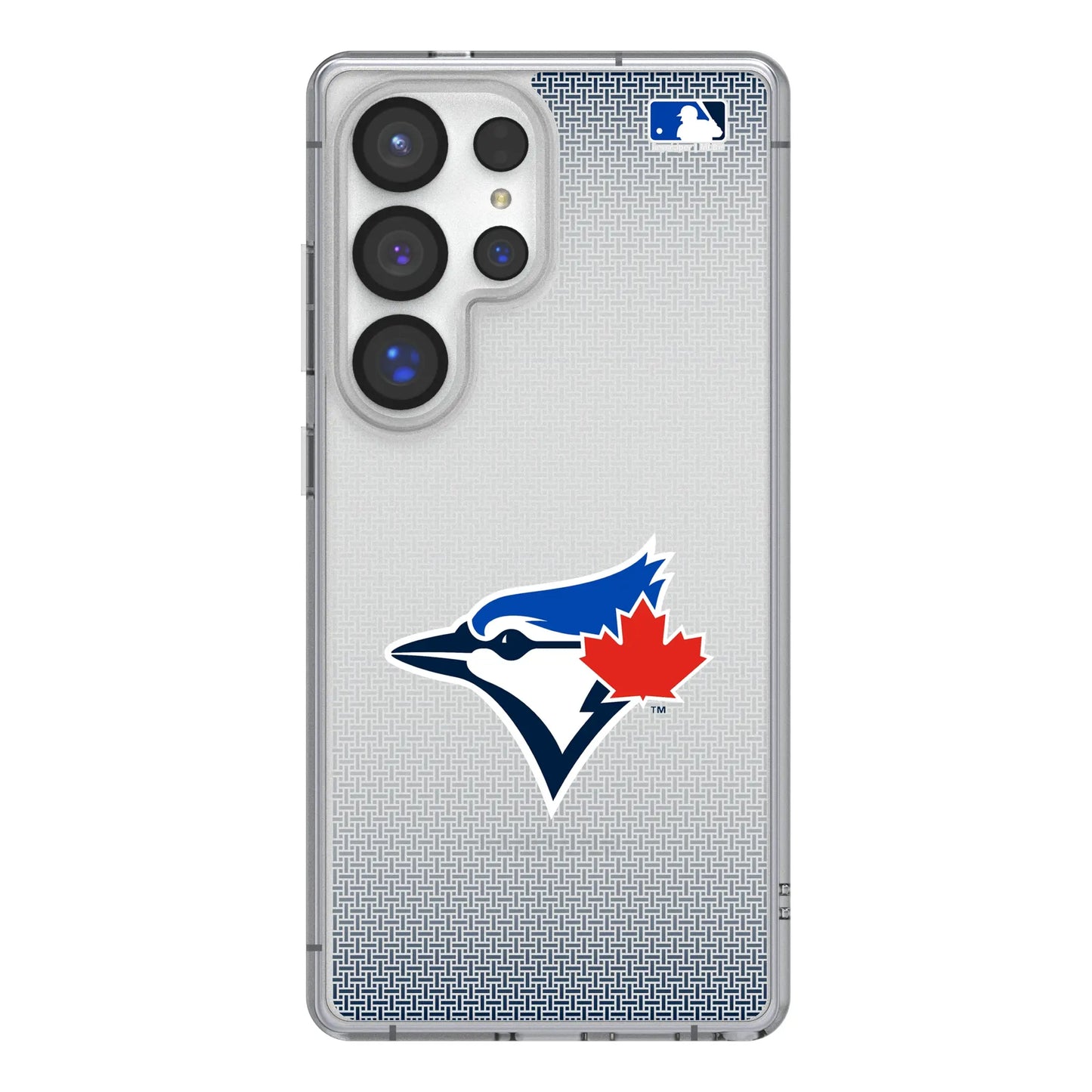 Toronto Blue Jays Linen Clear Phone Case for Samsung Galaxy