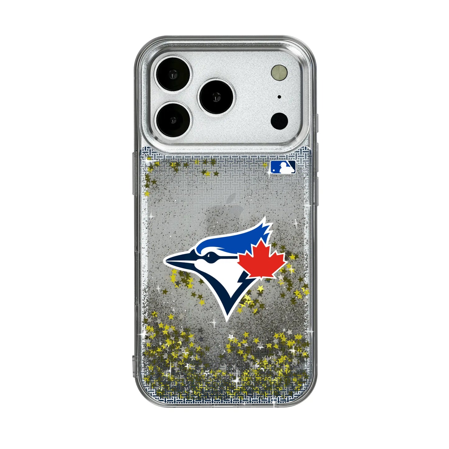 Toronto Blue Jays Linen Glitter Phone Case for Apple iPhone