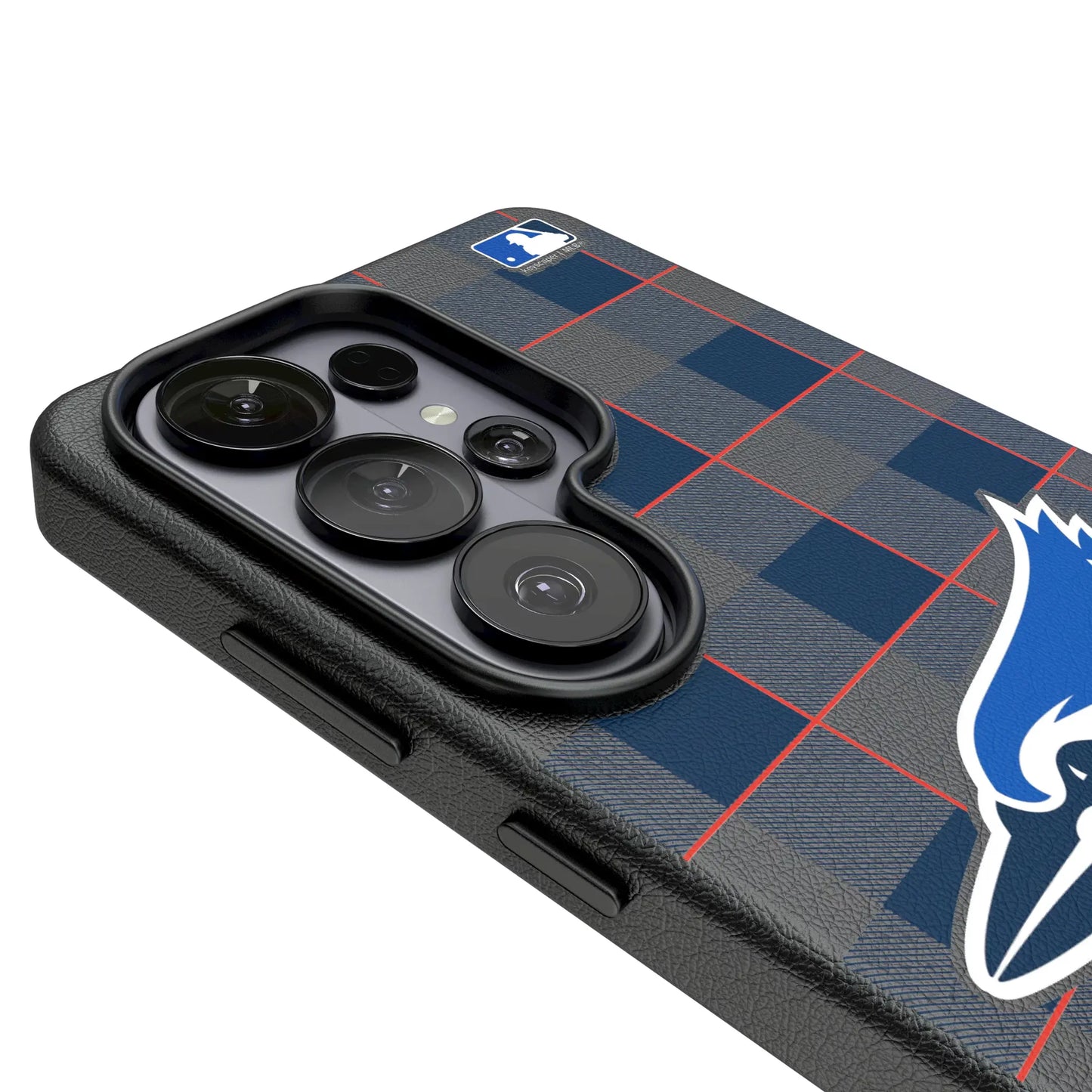Toronto Blue Jays Plaid MagSafe Compatible Phone Case for Samsung Galaxy