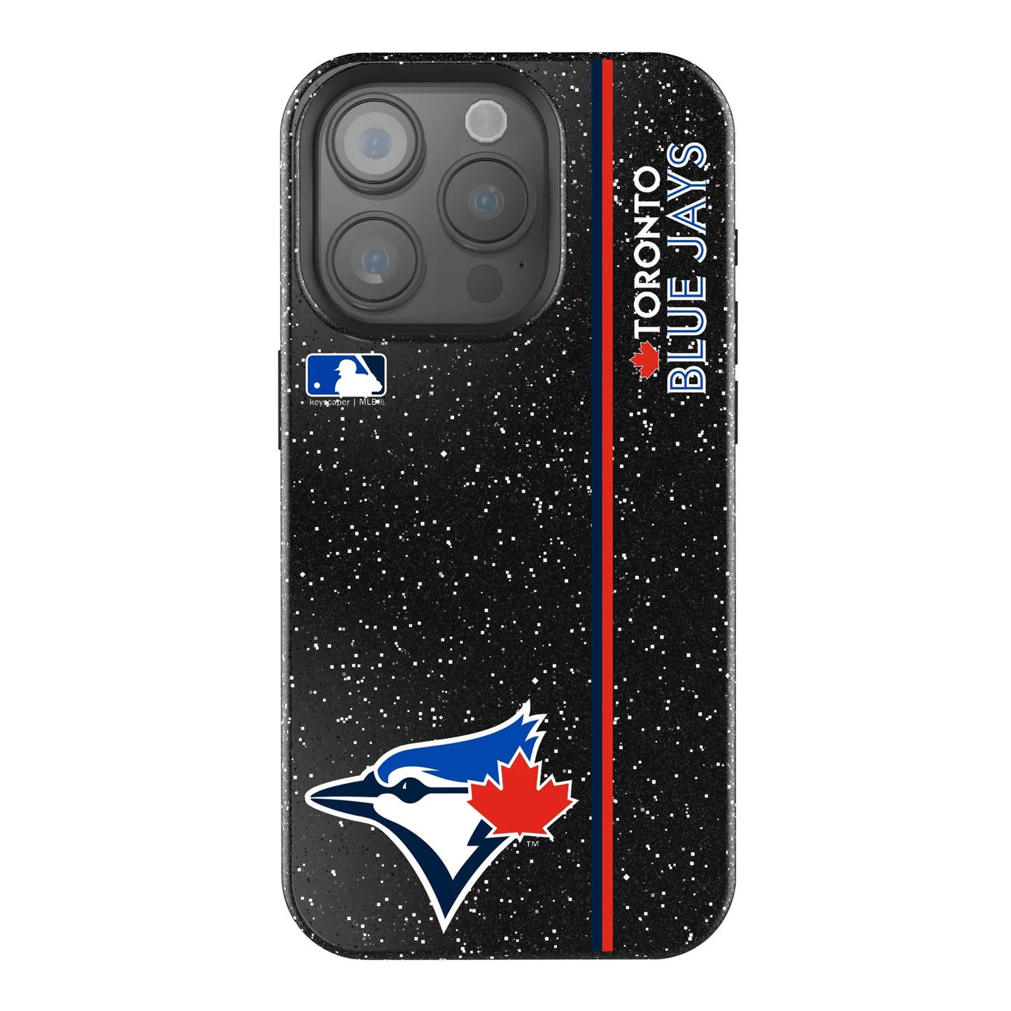 Toronto Blue Jays Sidebar Black Bling Phone Case for Apple iPhone