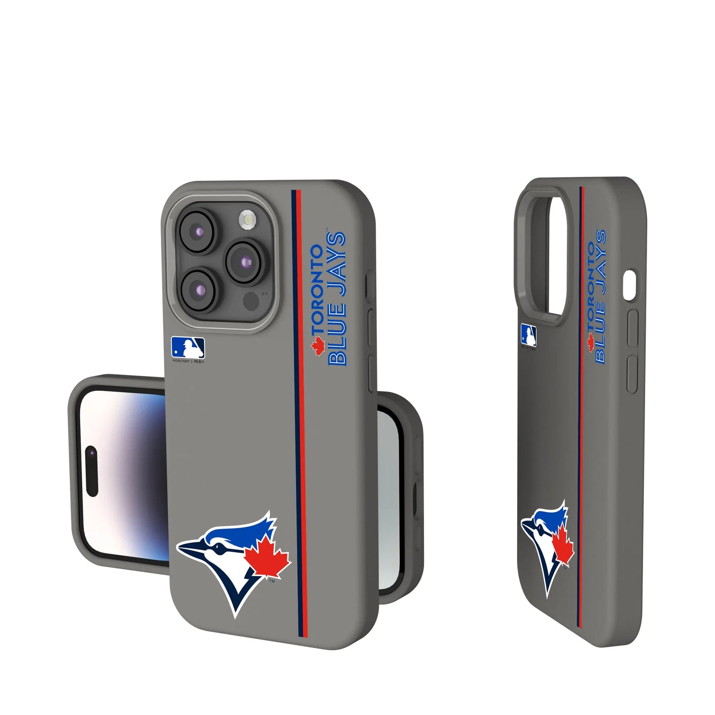 Toronto Blue Jays Sidebar Soft Touch Phone Case for Apple iPhone