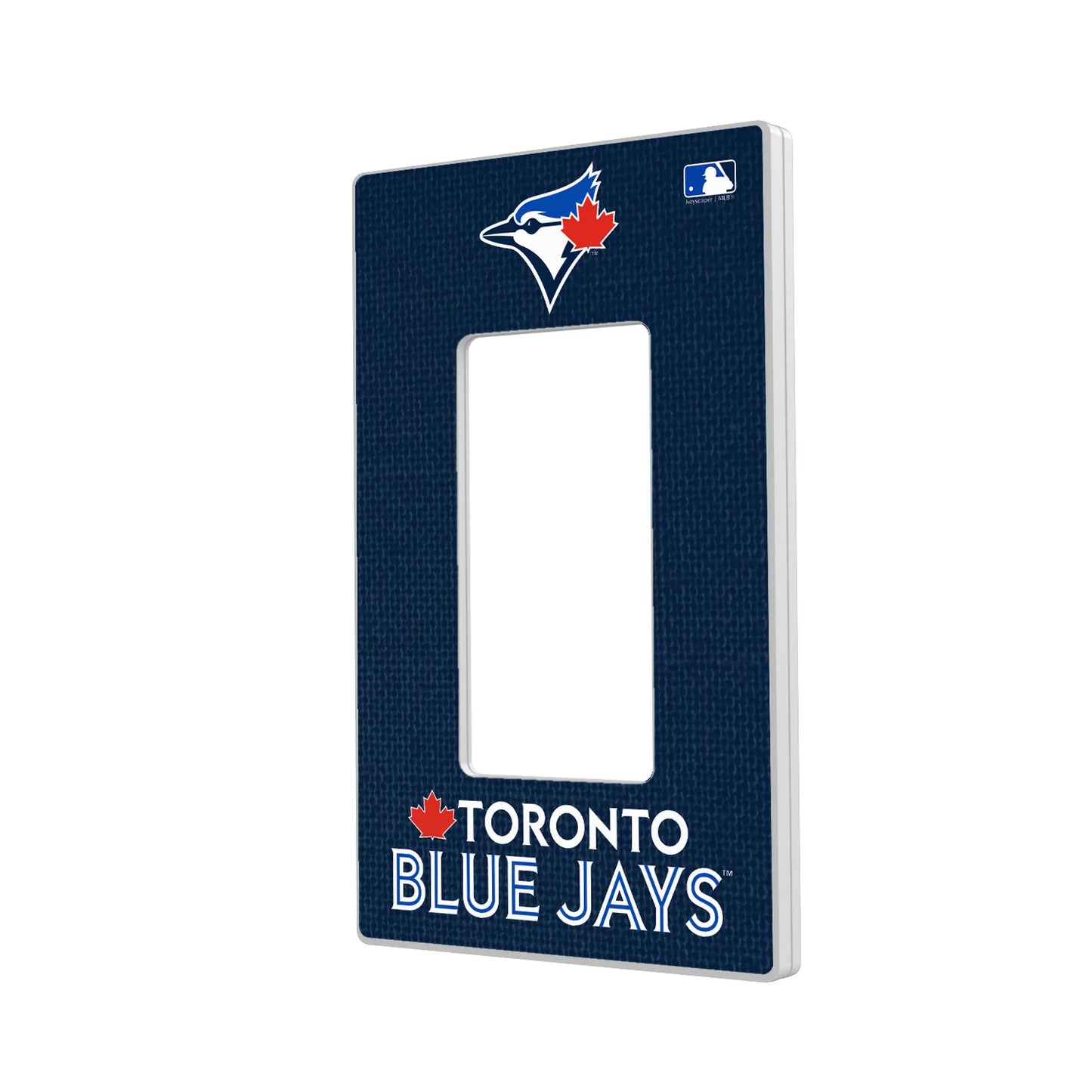 Toronto Blue Jays Solid Hidden-Screw Light Switch Plate