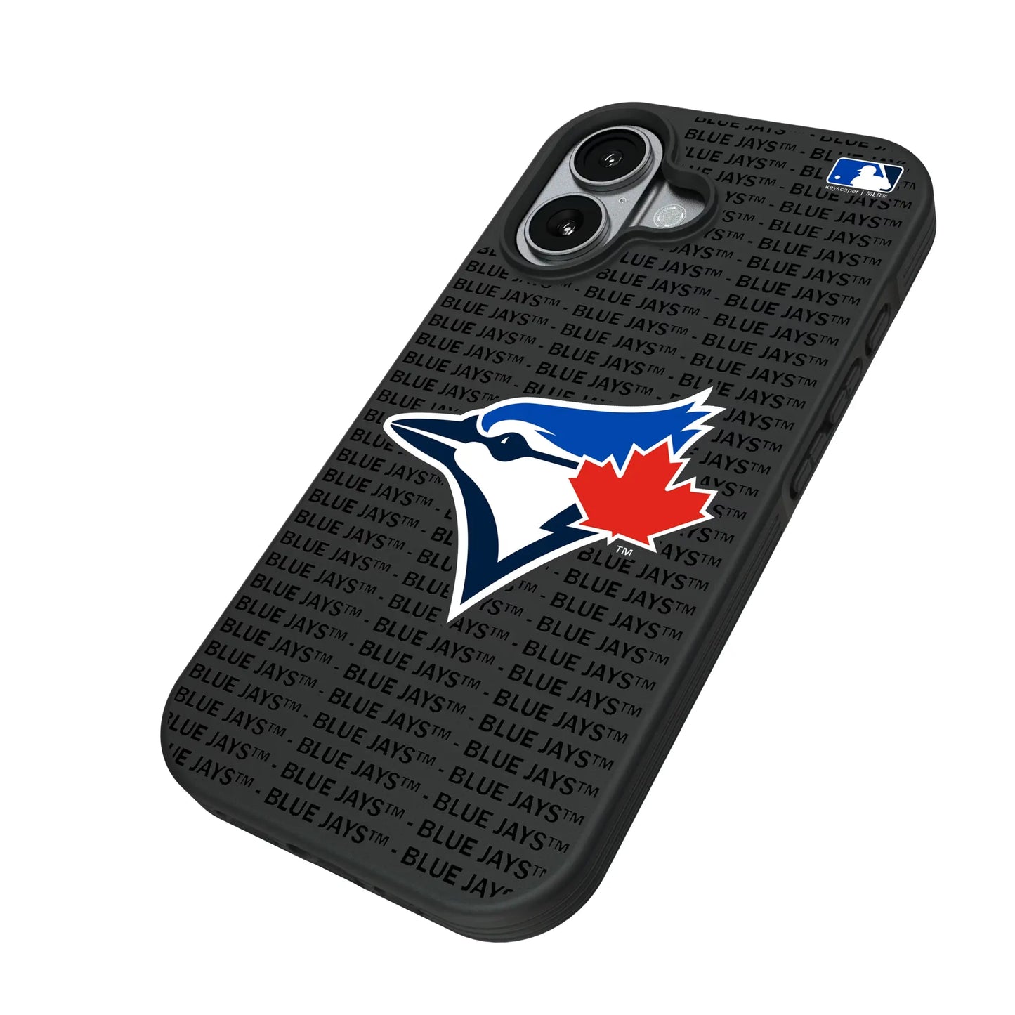 Toronto Blue Jays Text Backdrop Bump Phone Case for Apple iPhone