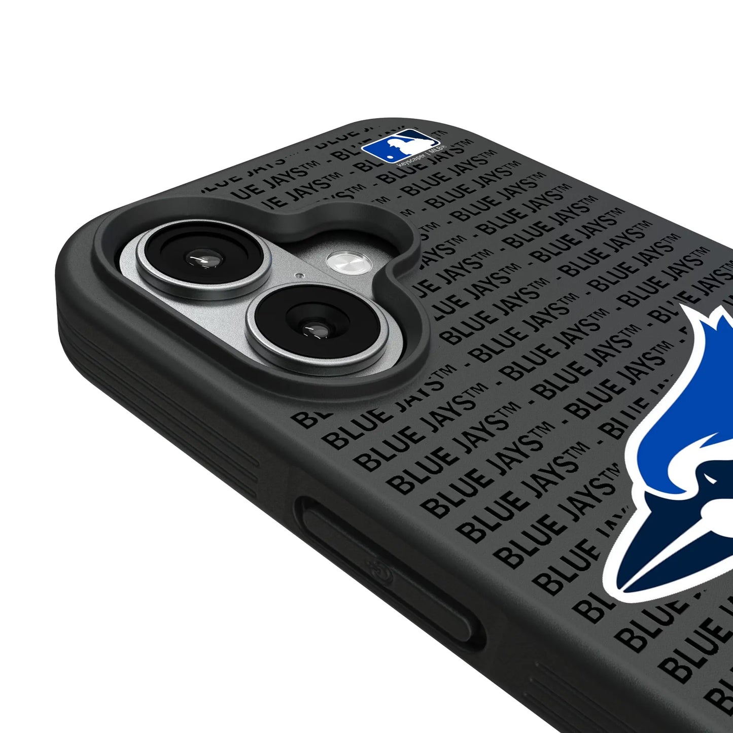 Toronto Blue Jays Text Backdrop Bump Phone Case for Apple iPhone