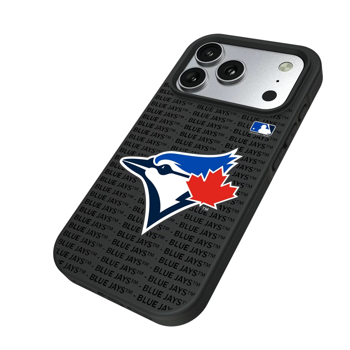 Toronto Blue Jays Text Backdrop Bump Phone Case for Apple iPhone