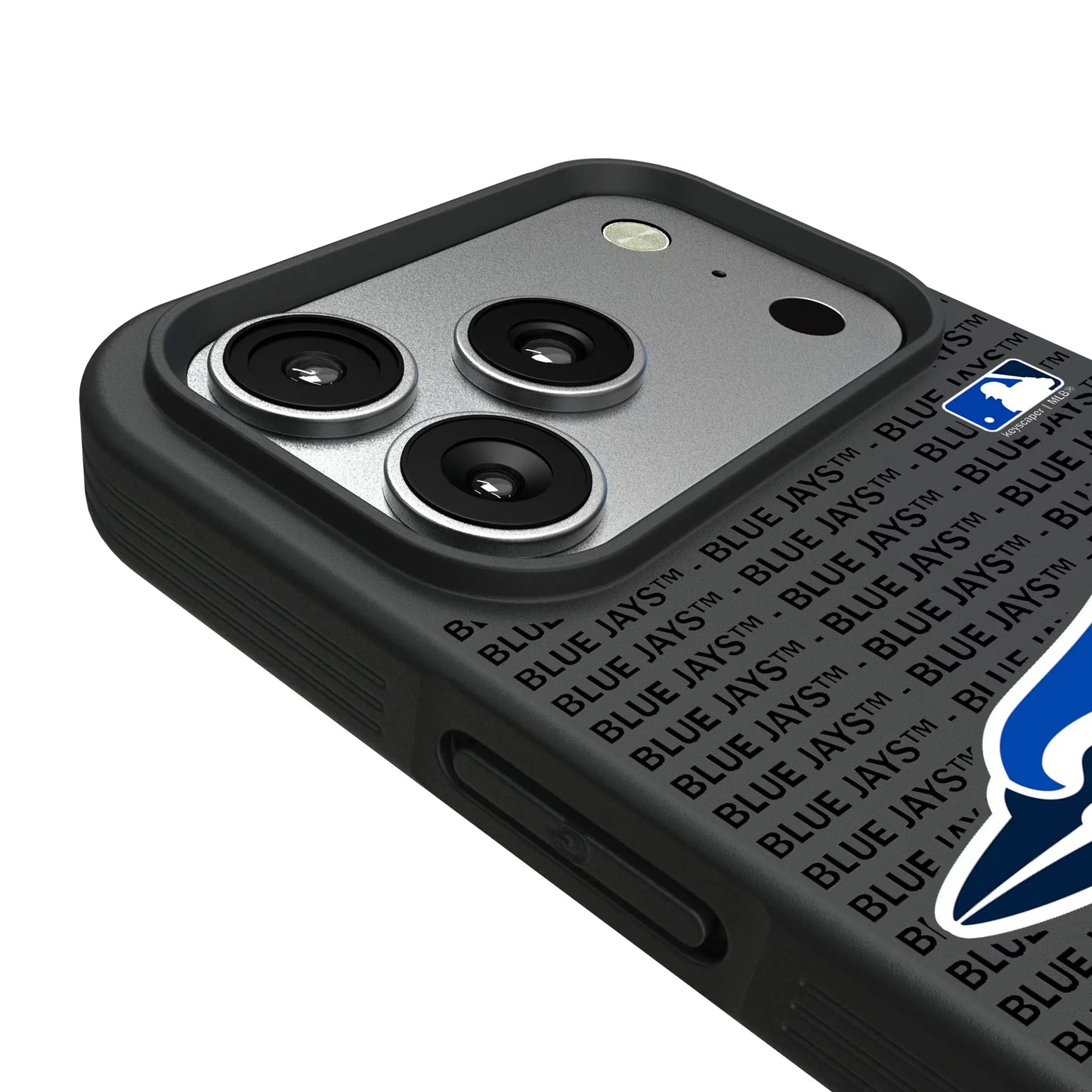 Toronto Blue Jays Text Backdrop Bump Phone Case for Apple iPhone