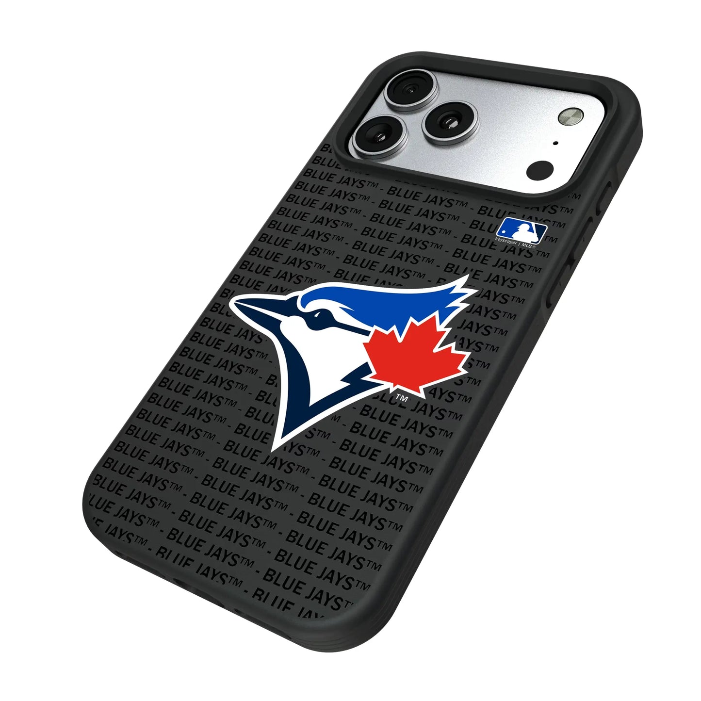 Toronto Blue Jays Text Backdrop Bump Phone Case for Apple iPhone