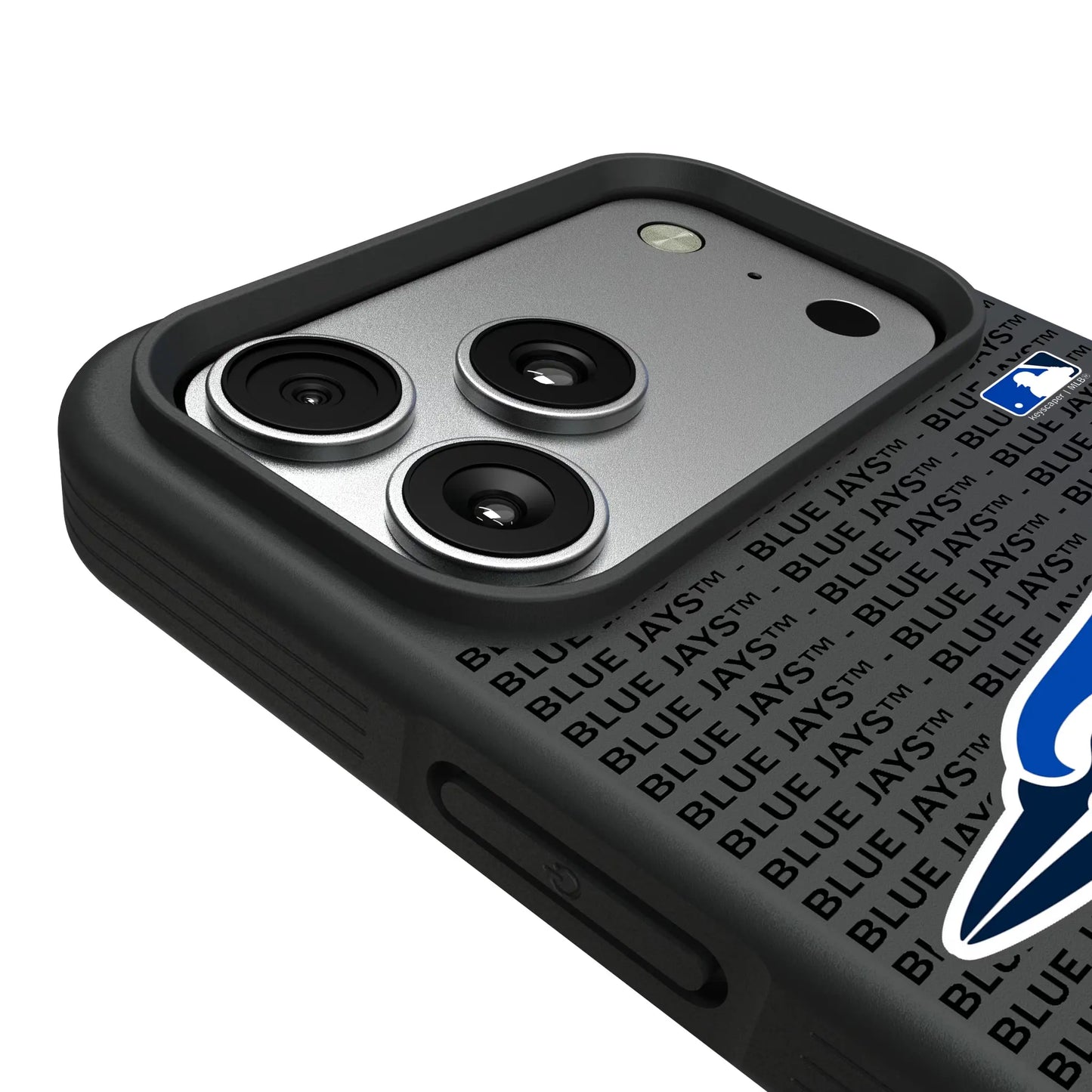 Toronto Blue Jays Text Backdrop Bump Phone Case for Apple iPhone