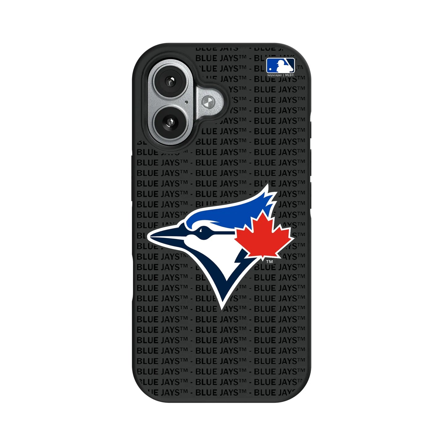 Toronto Blue Jays Text Backdrop Bump Phone Case for Apple iPhone