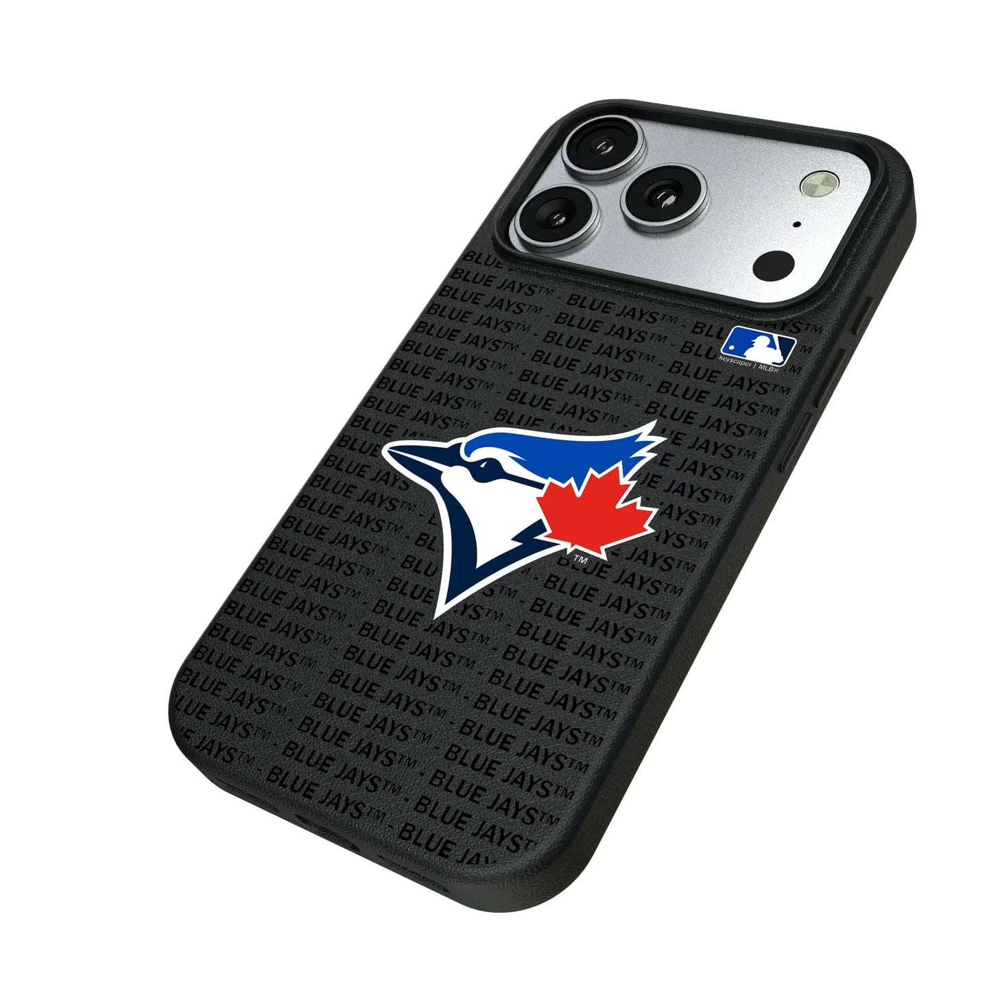 Toronto Blue Jays Text Backdrop MagSafe Compatible Phone Case for Apple iPhone