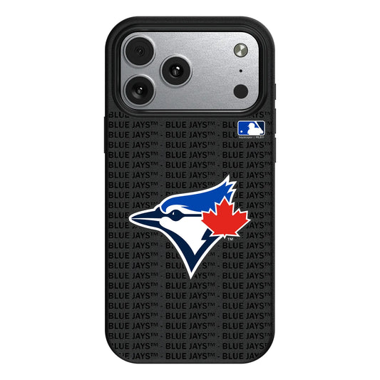 Toronto Blue Jays Text Backdrop MagSafe Compatible Phone Case for Apple iPhone