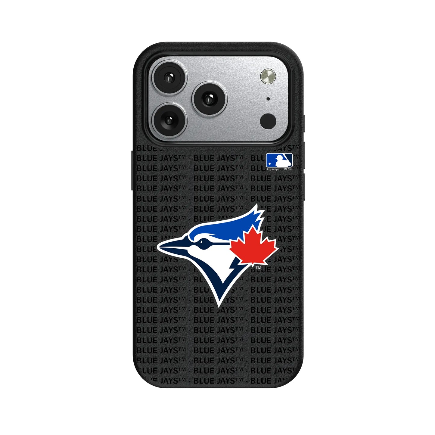 Toronto Blue Jays Text Backdrop MagSafe Compatible Phone Case for Apple iPhone
