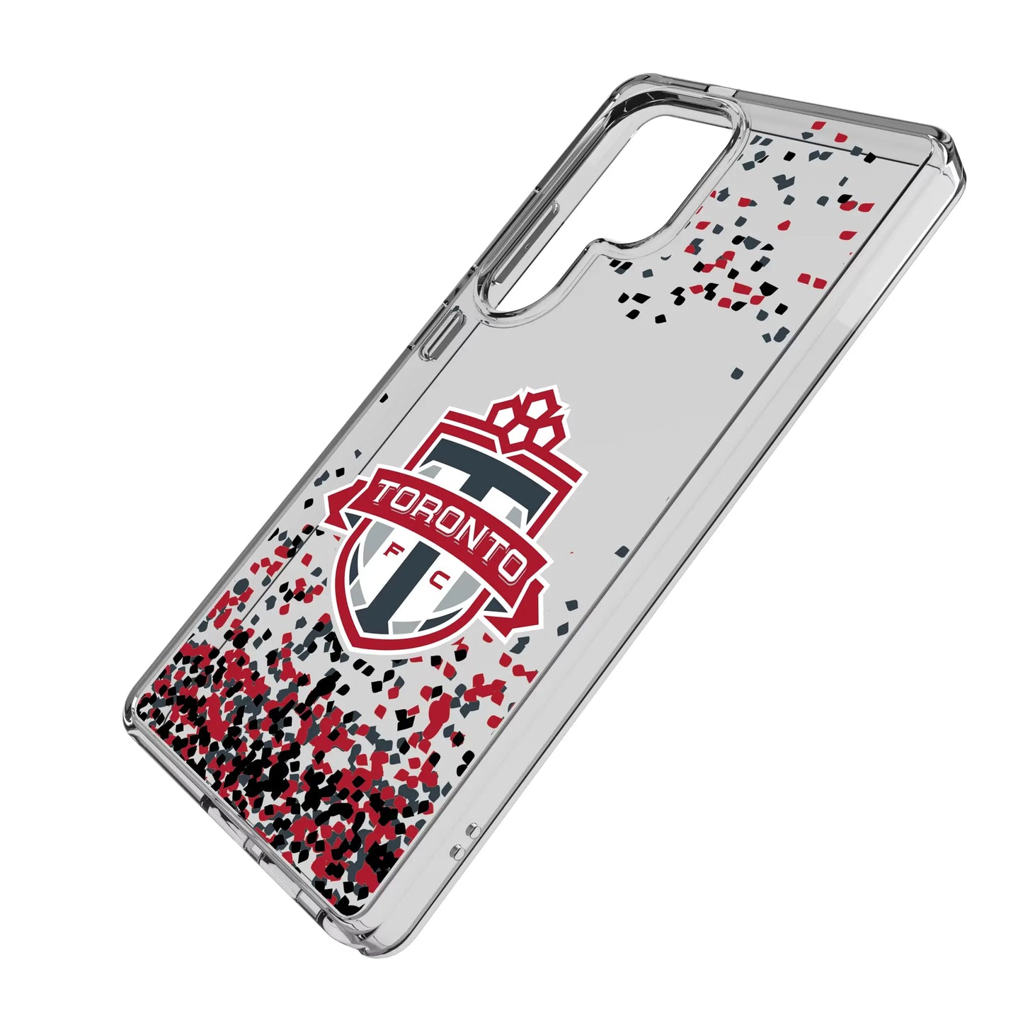 Toronto FC Confetti Clear Phone Case for Samsung Galaxy