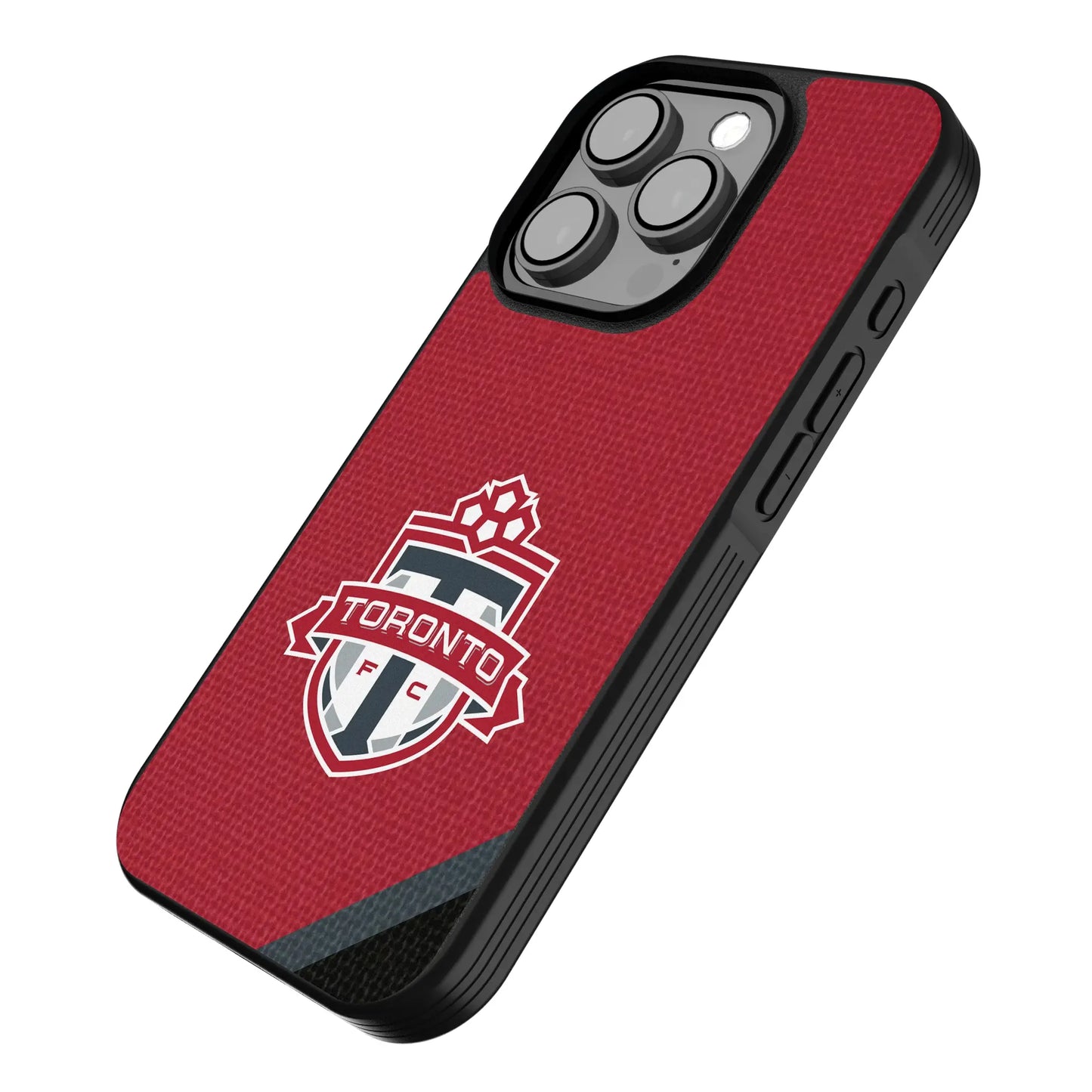 Toronto FC Diagonal Stripe Bump Phone Case for Apple iPhone