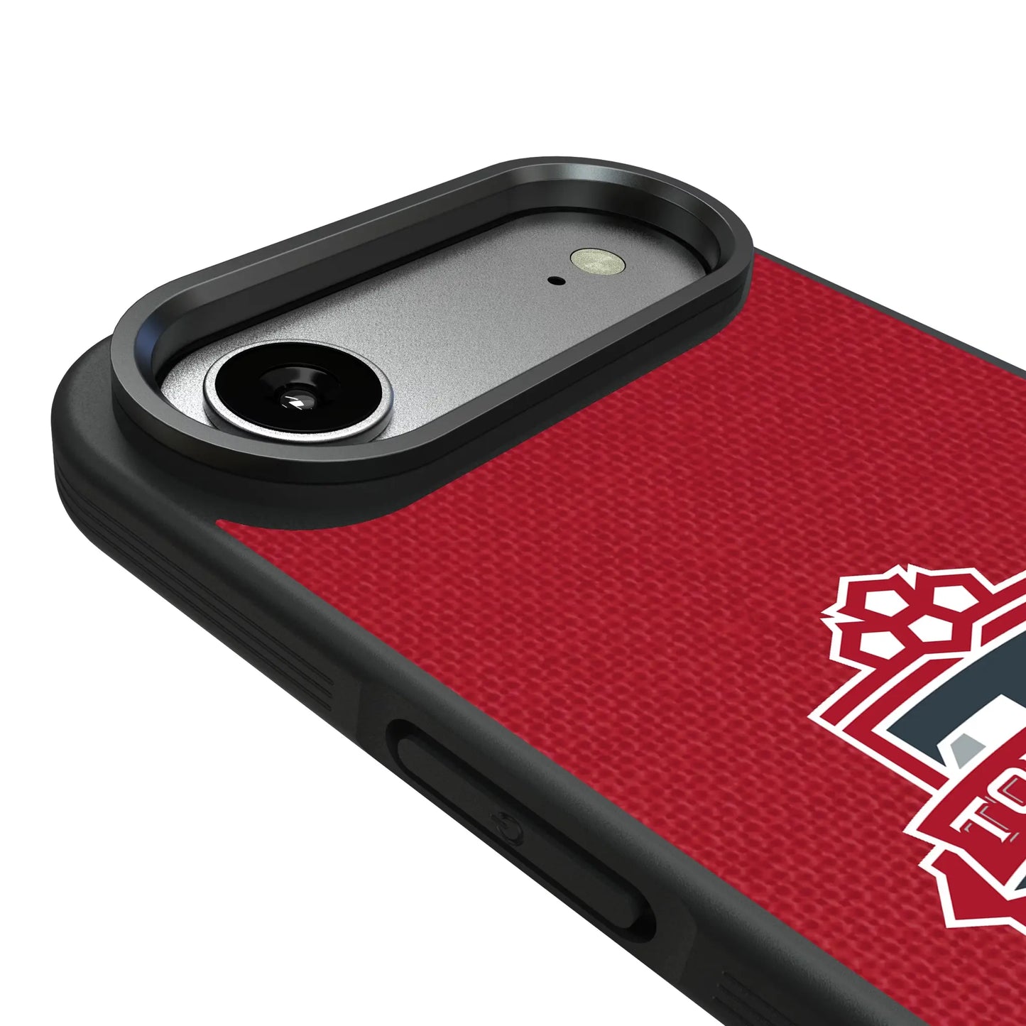 Toronto FC Diagonal Stripe Bump Phone Case for Apple iPhone