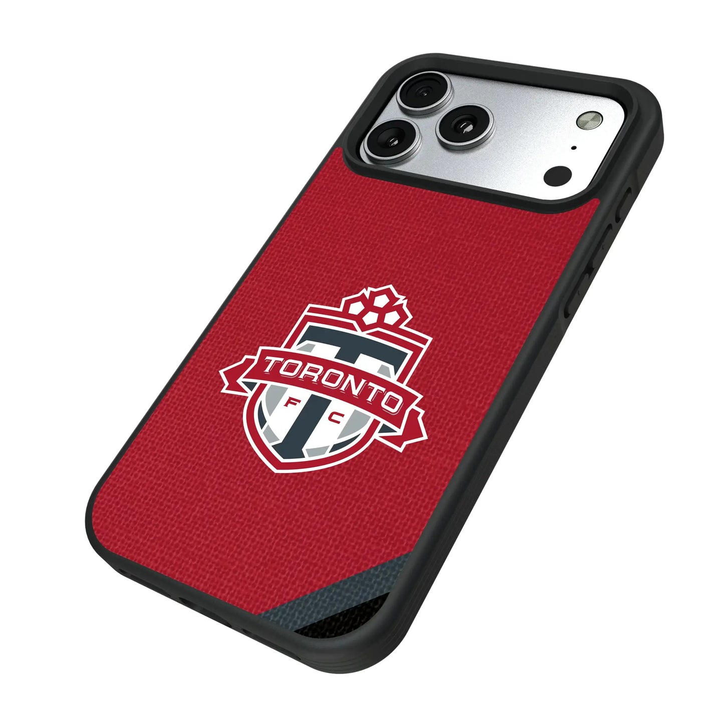 Toronto FC Diagonal Stripe Bump Phone Case for Apple iPhone
