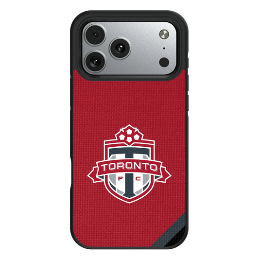 Toronto FC Diagonal Stripe Bump Phone Case for Apple iPhone
