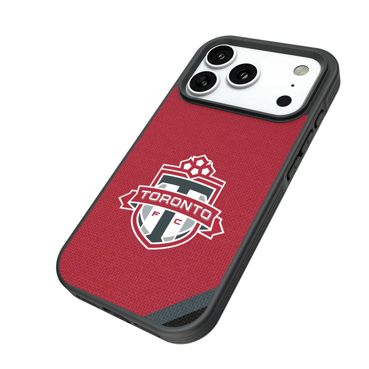 Toronto FC Diagonal Stripe Bump Phone Case for Apple iPhone
