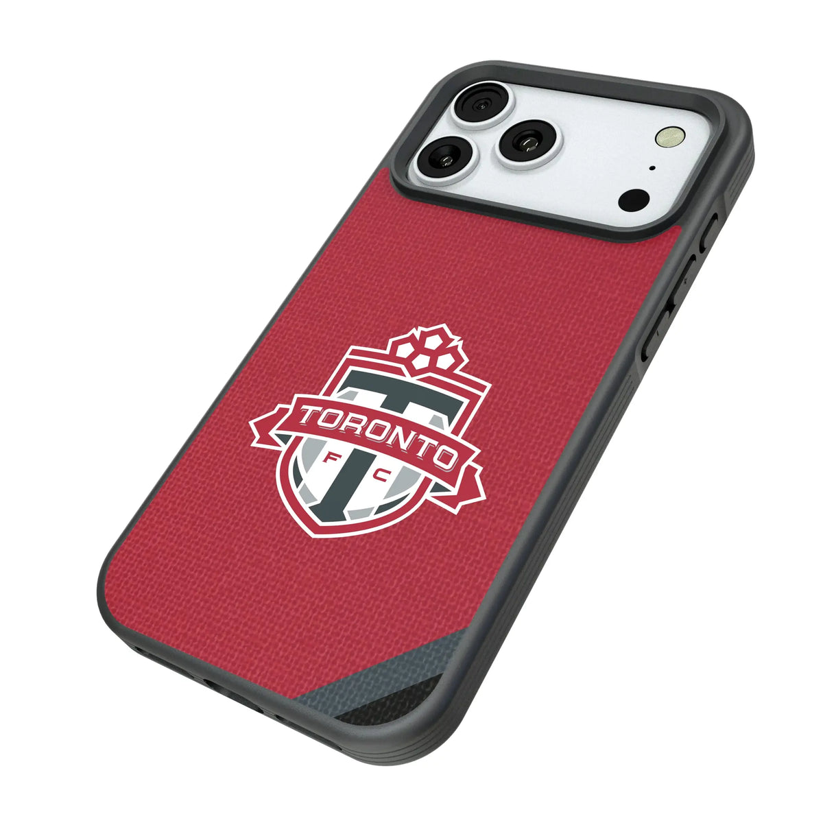 Toronto FC Diagonal Stripe Bump Phone Case for Apple iPhone