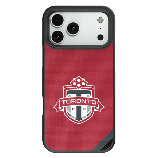 Toronto FC Diagonal Stripe Bump Phone Case for Apple iPhone