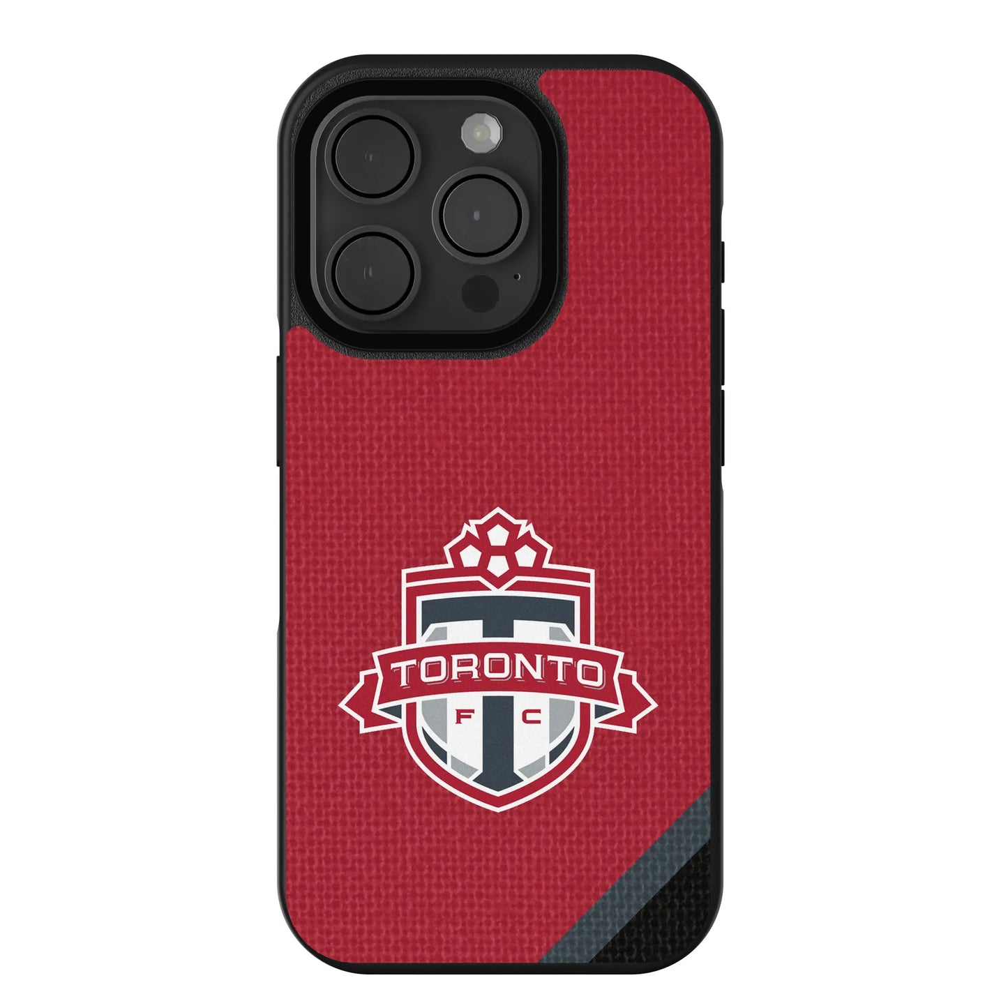 Toronto FC Diagonal Stripe Bump Phone Case for Apple iPhone