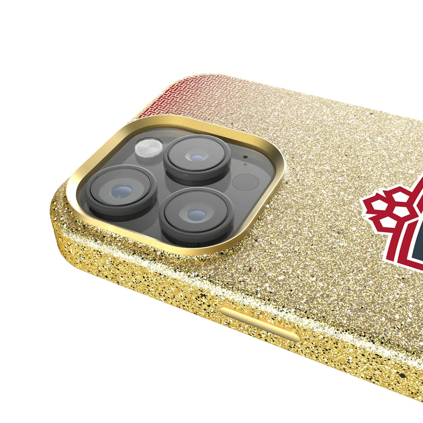 Toronto FC Linen Bling Phone Case for Apple iPhone