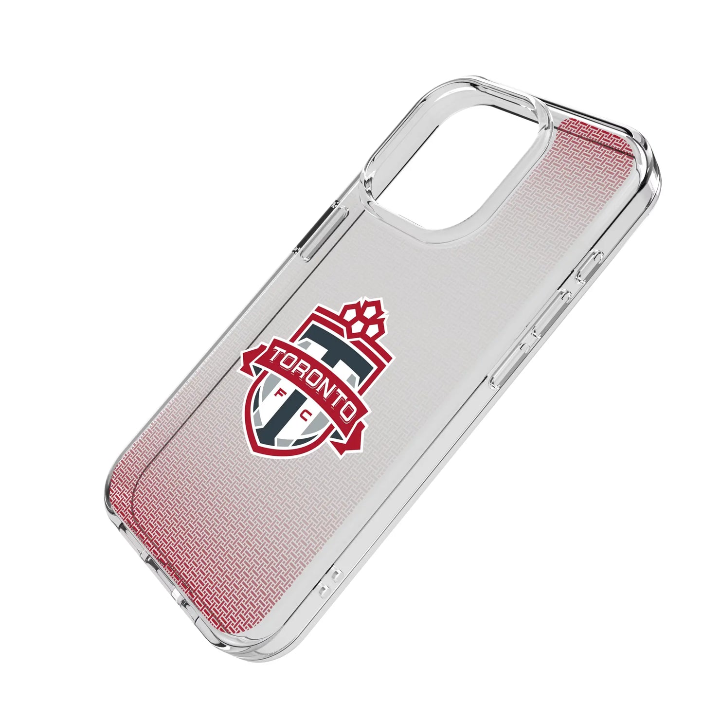 Toronto FC Linen Clear Phone Case for Apple iPhone