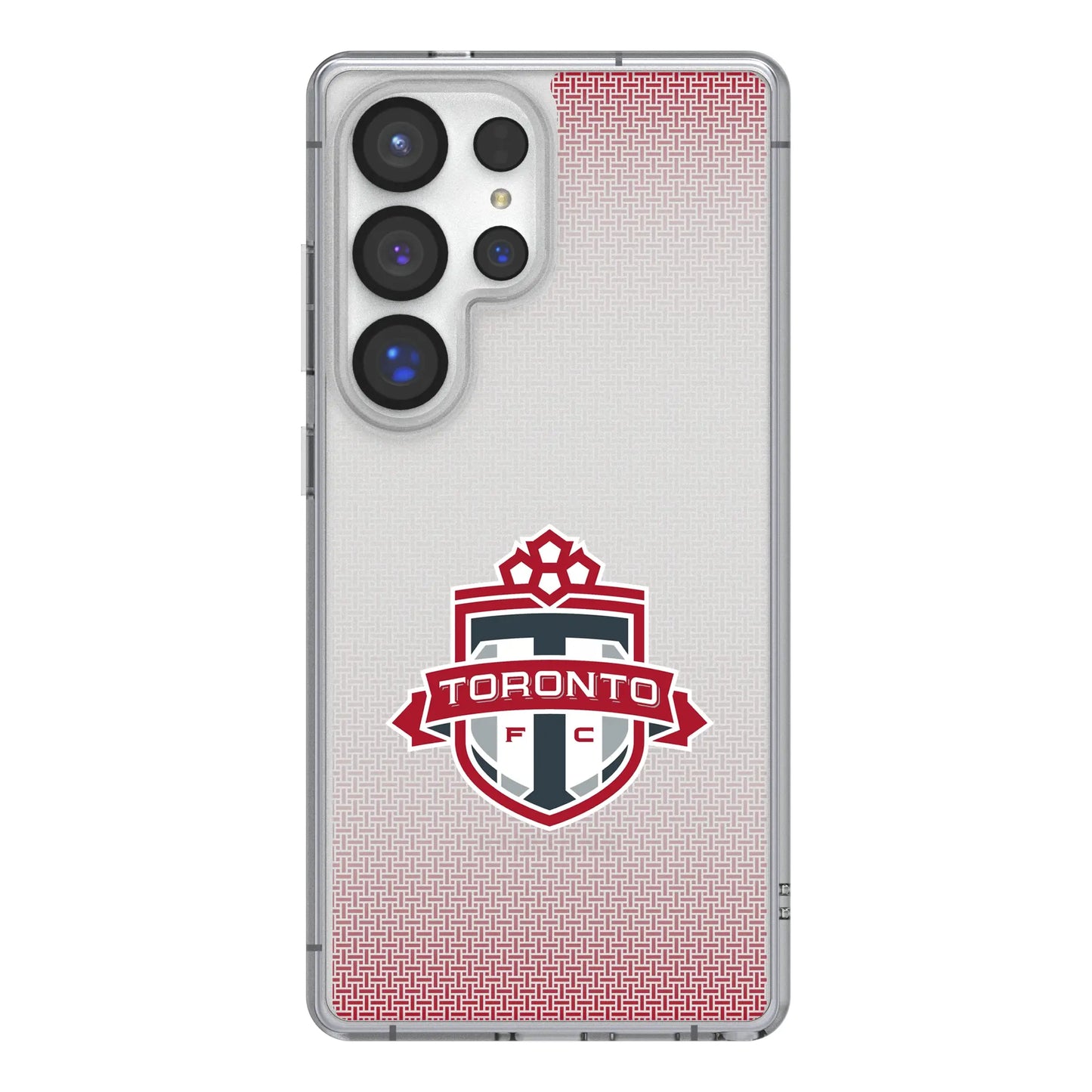 Toronto FC Linen Clear Phone Case for Samsung Galaxy