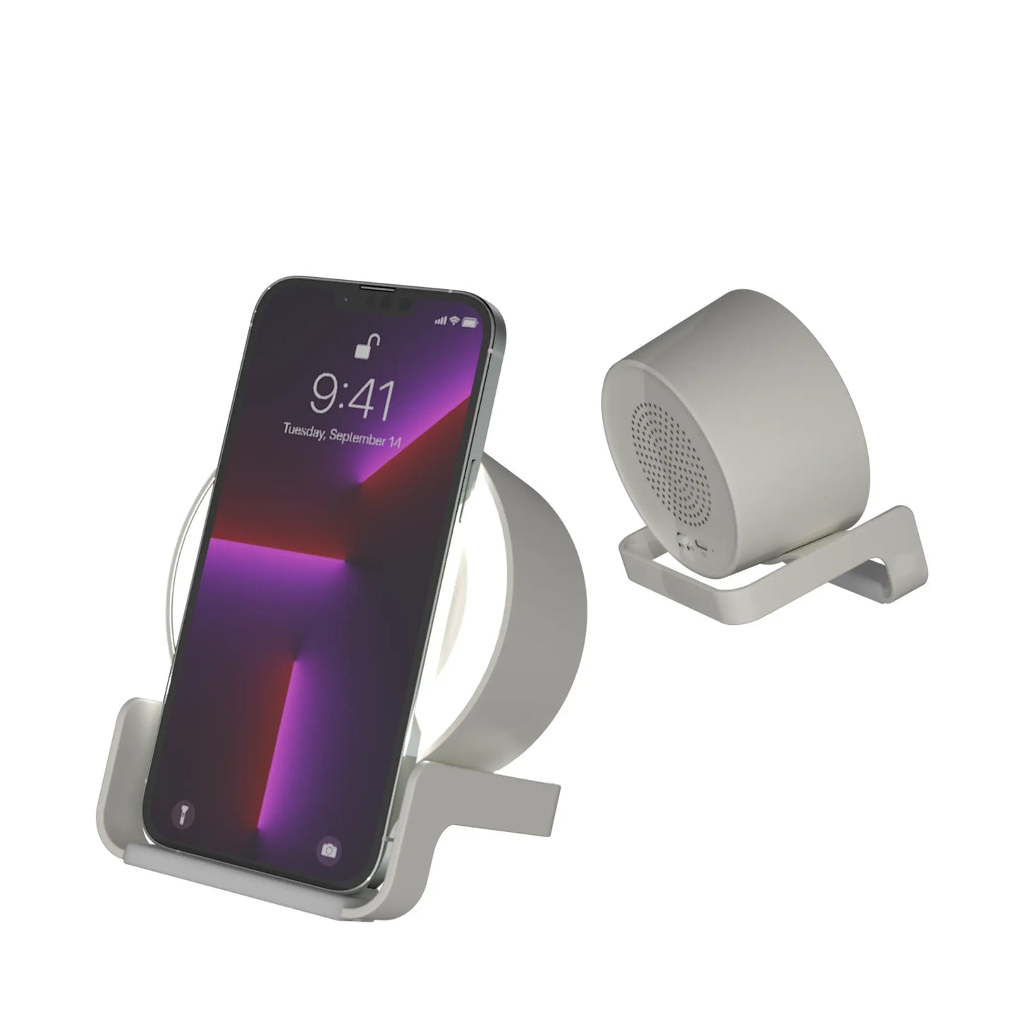 Toronto FC Linen Night Light Charger and Bluetooth Speaker