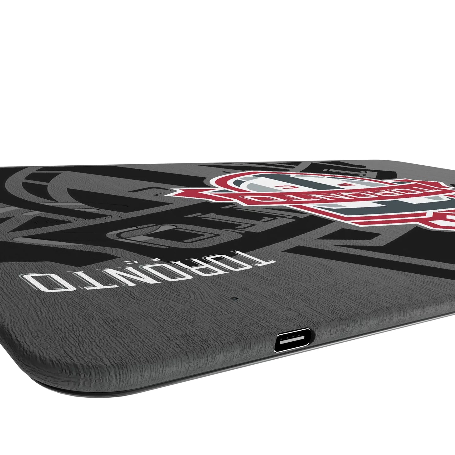 Toronto FC Monocolor Tilt 15-Watt Wireless Charger and Mouse Pad