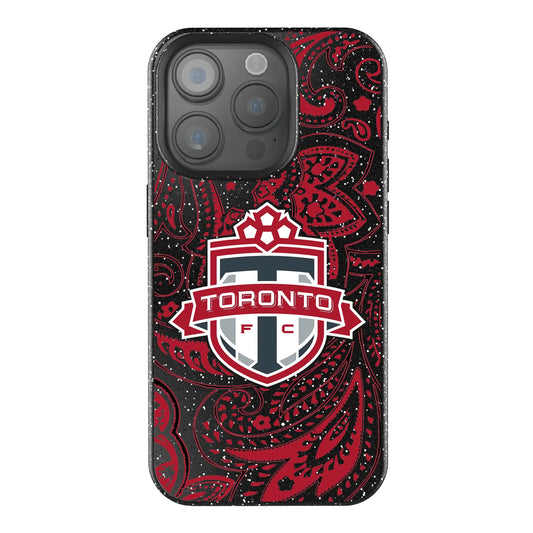 Toronto FC Paisley Black Bling Phone Case for Apple iPhone
