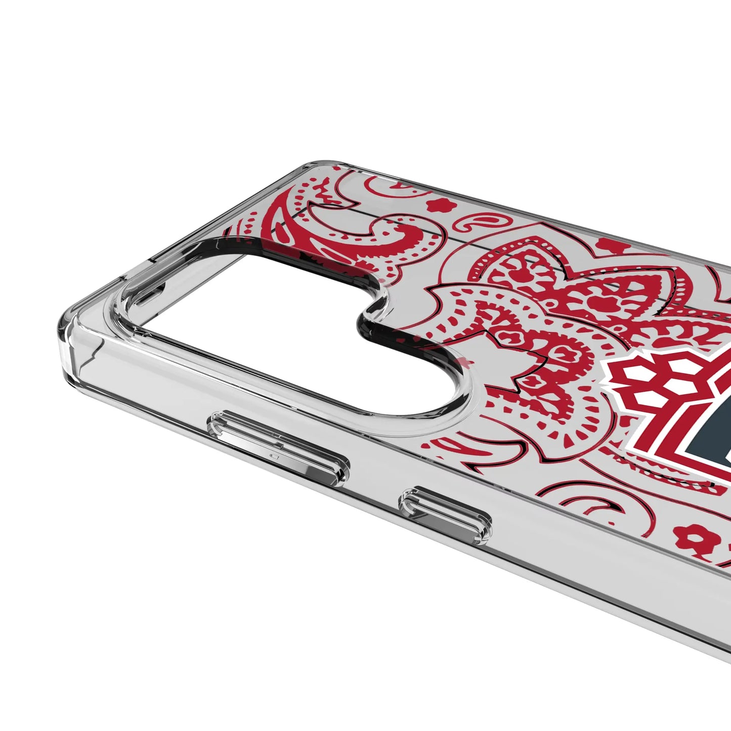 Toronto FC Paisley Clear Phone Case for Samsung Galaxy