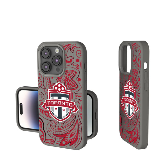 Toronto FC Paisley Soft Touch Phone Case for Apple iPhone