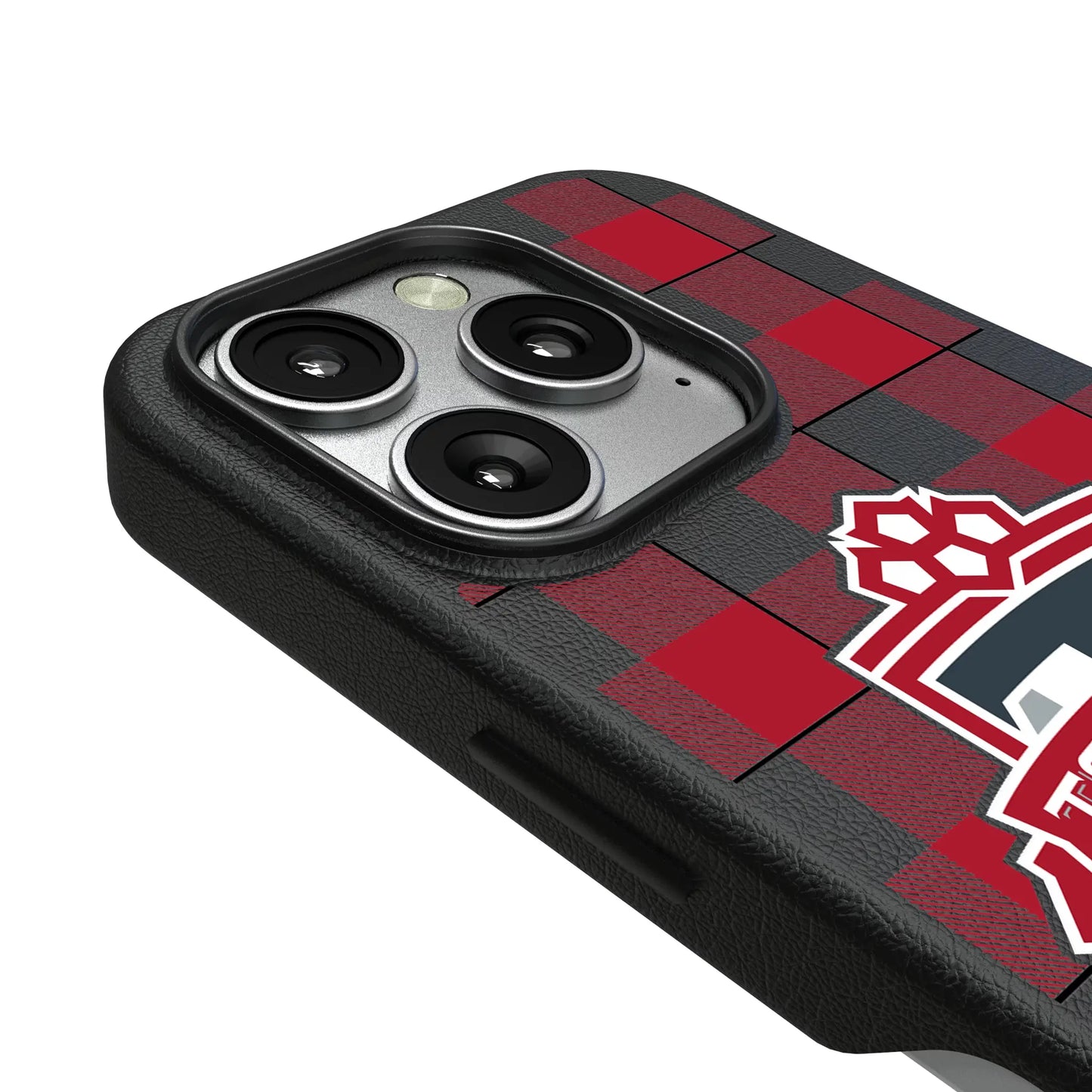 Toronto FC Plaid MagSafe Compatible Phone Case for Apple iPhone