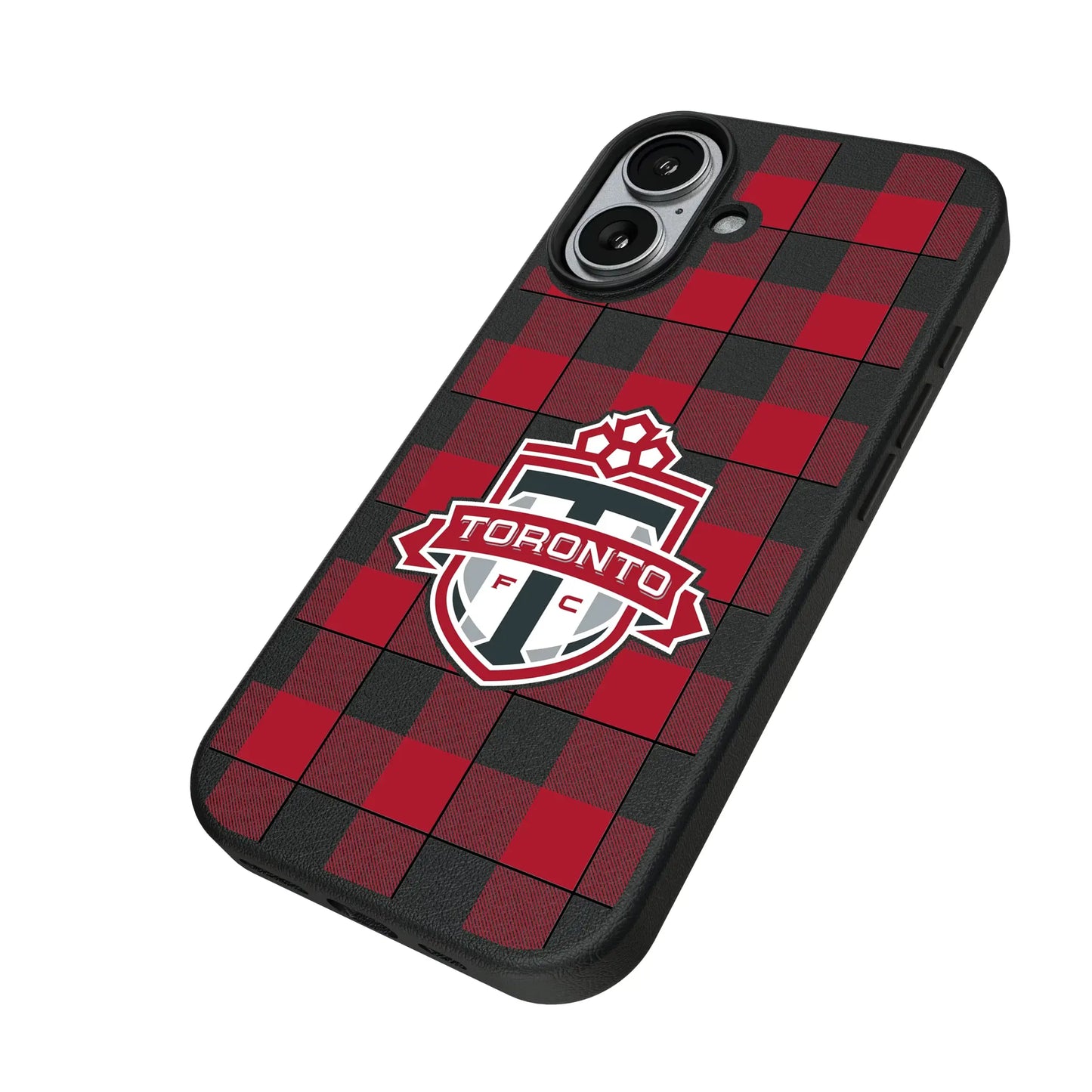 Toronto FC Plaid MagSafe Compatible Phone Case for Apple iPhone
