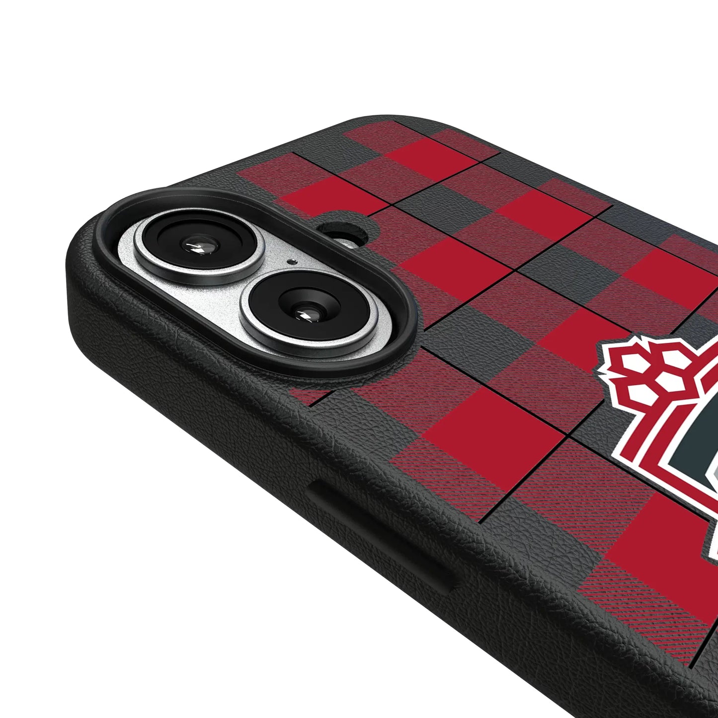 Toronto FC Plaid MagSafe Compatible Phone Case for Apple iPhone