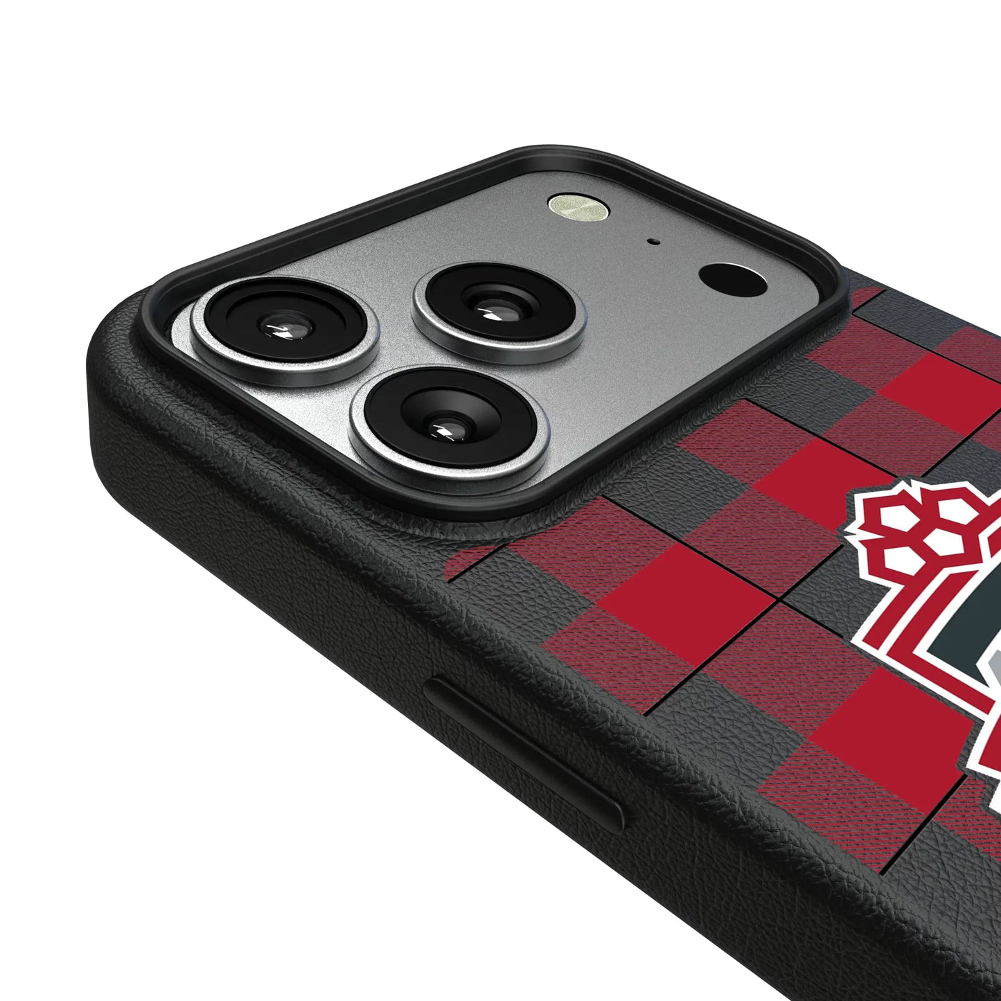 Toronto FC Plaid MagSafe Compatible Phone Case for Apple iPhone