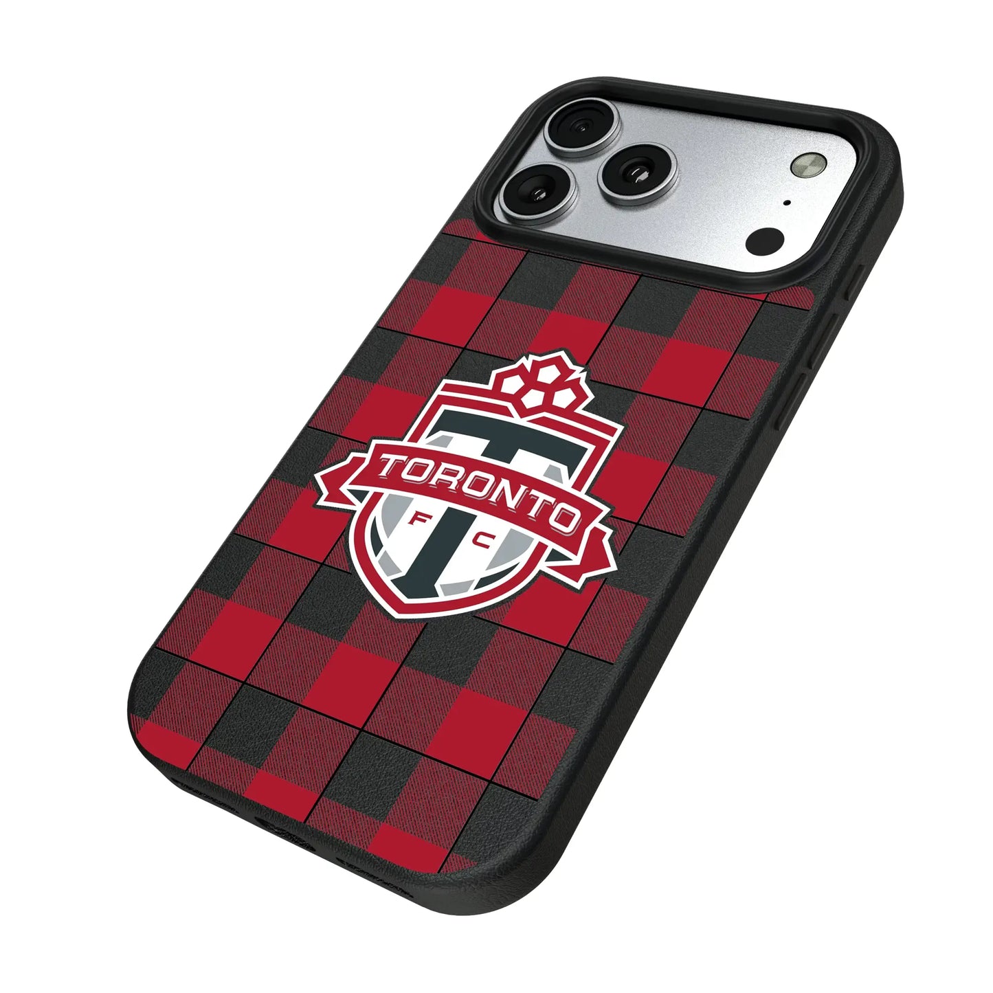 Toronto FC Plaid MagSafe Compatible Phone Case for Apple iPhone