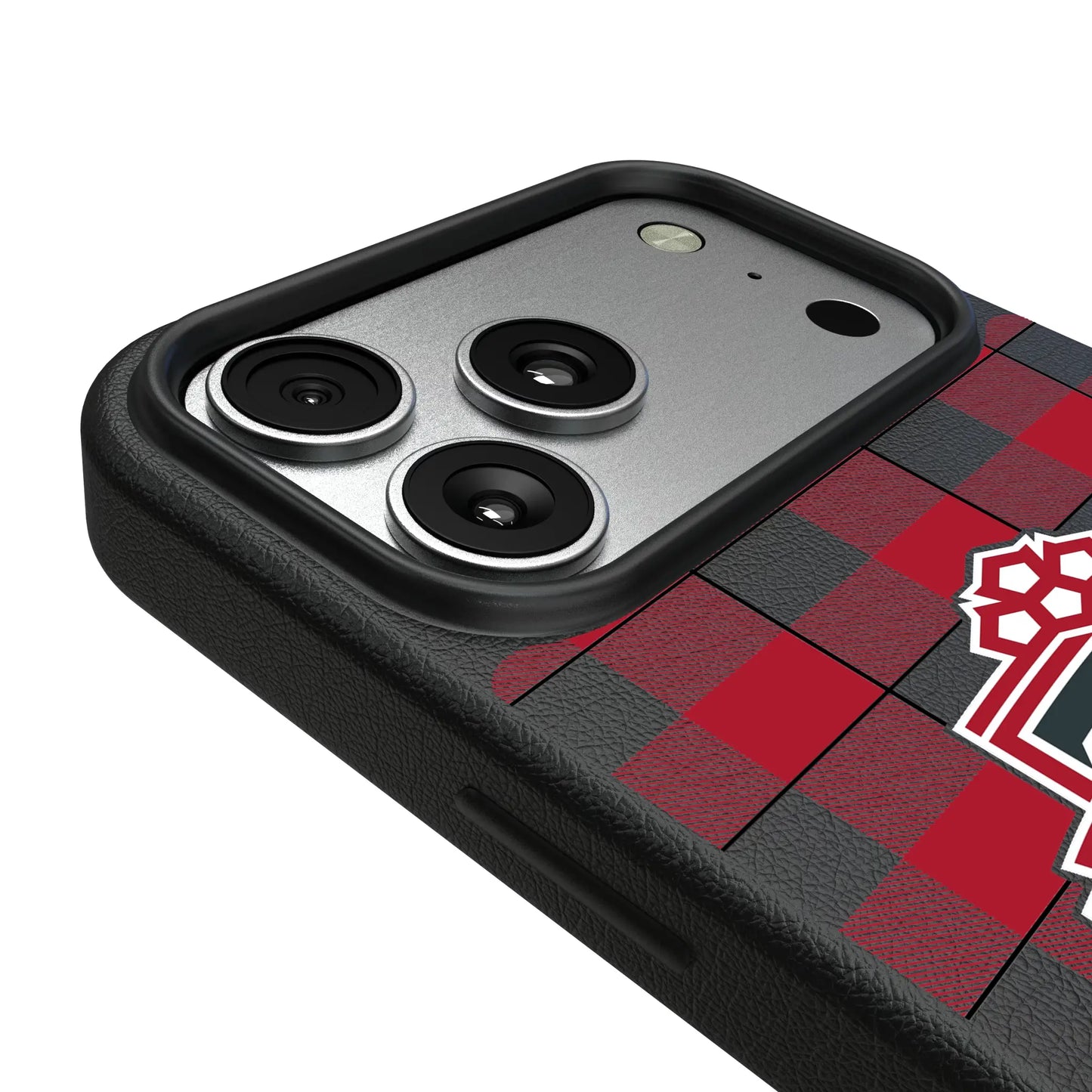 Toronto FC Plaid MagSafe Compatible Phone Case for Apple iPhone
