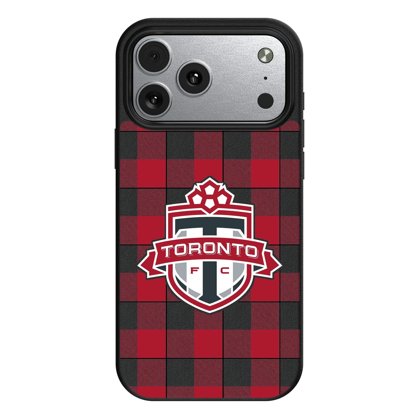 Toronto FC Plaid MagSafe Compatible Phone Case for Apple iPhone