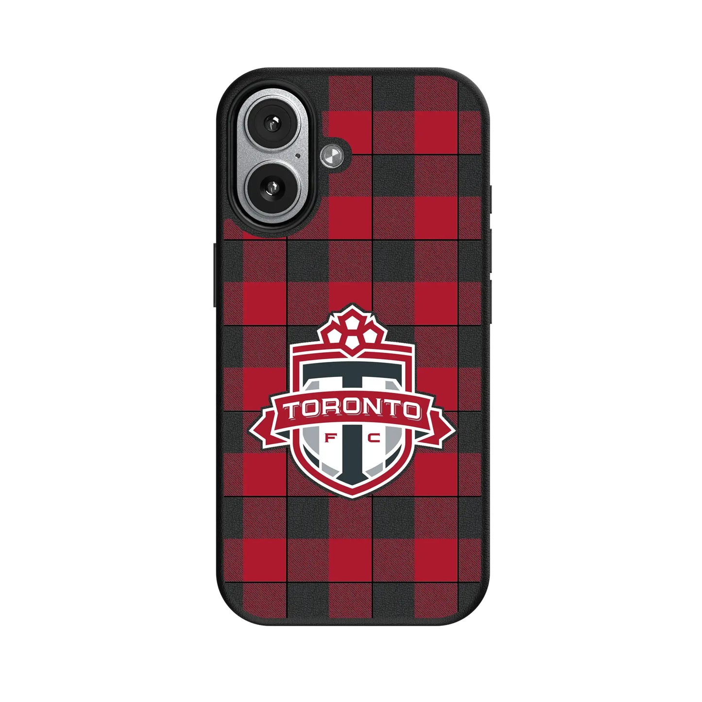 Toronto FC Plaid MagSafe Compatible Phone Case for Apple iPhone