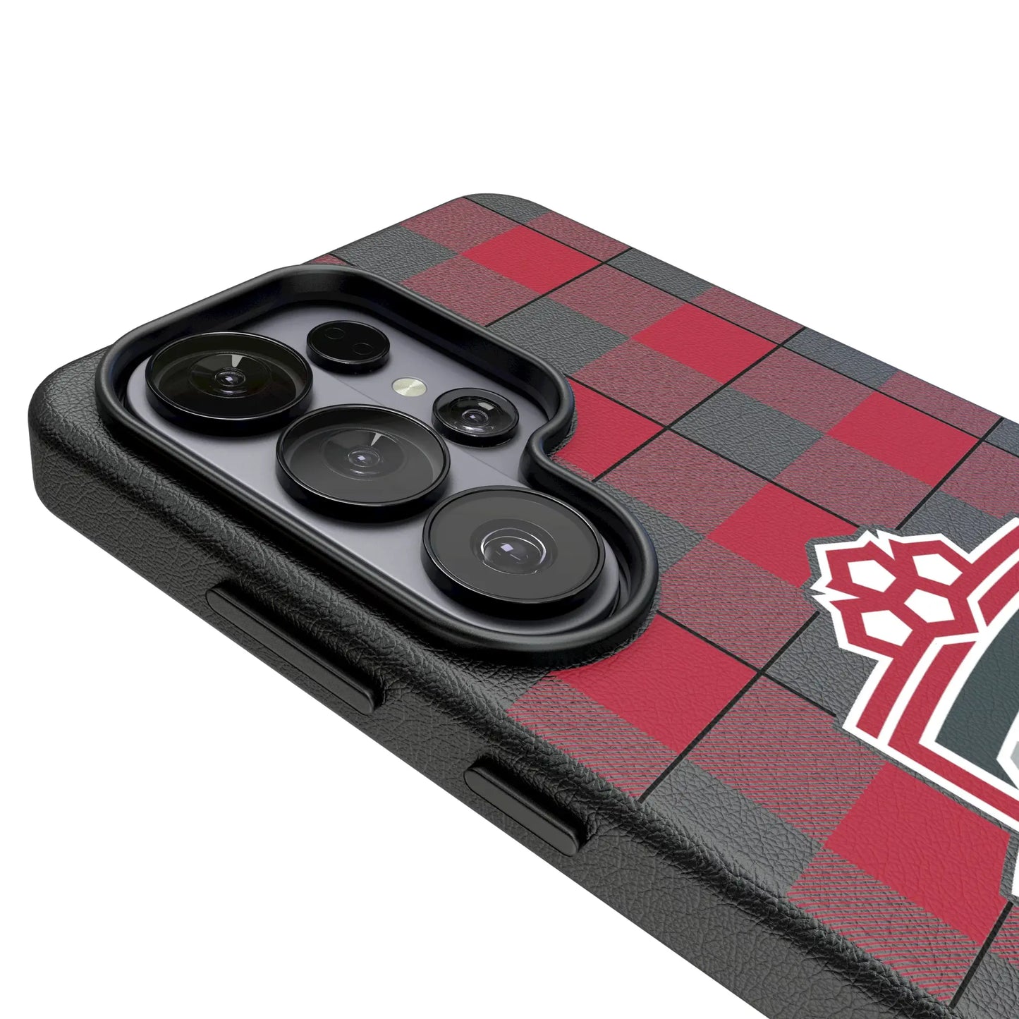 Toronto FC Plaid MagSafe Compatible Phone Case for Samsung Galaxy