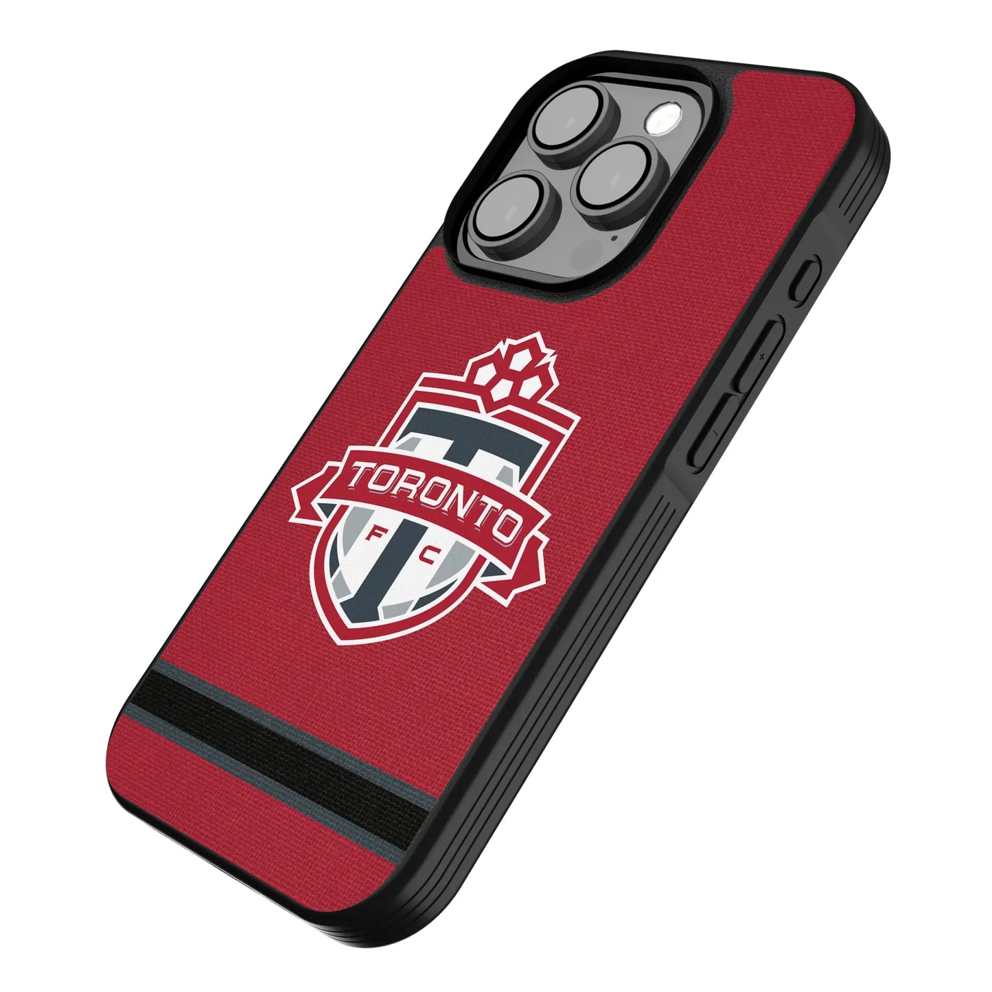 Toronto FC Stripe Bump Phone Case for Apple iPhone